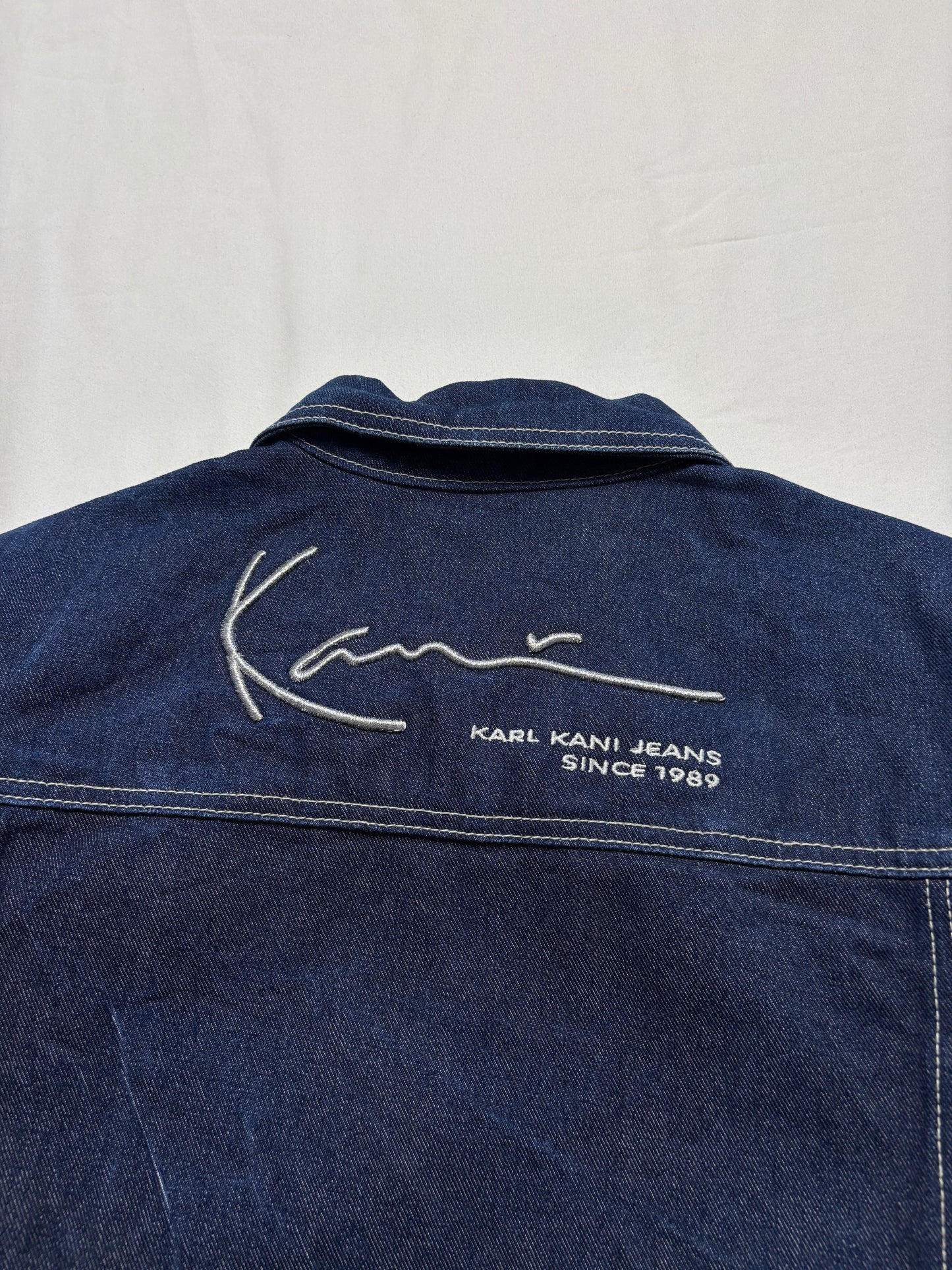 Vintage Karl Kani Dark Denim Jacket (M)