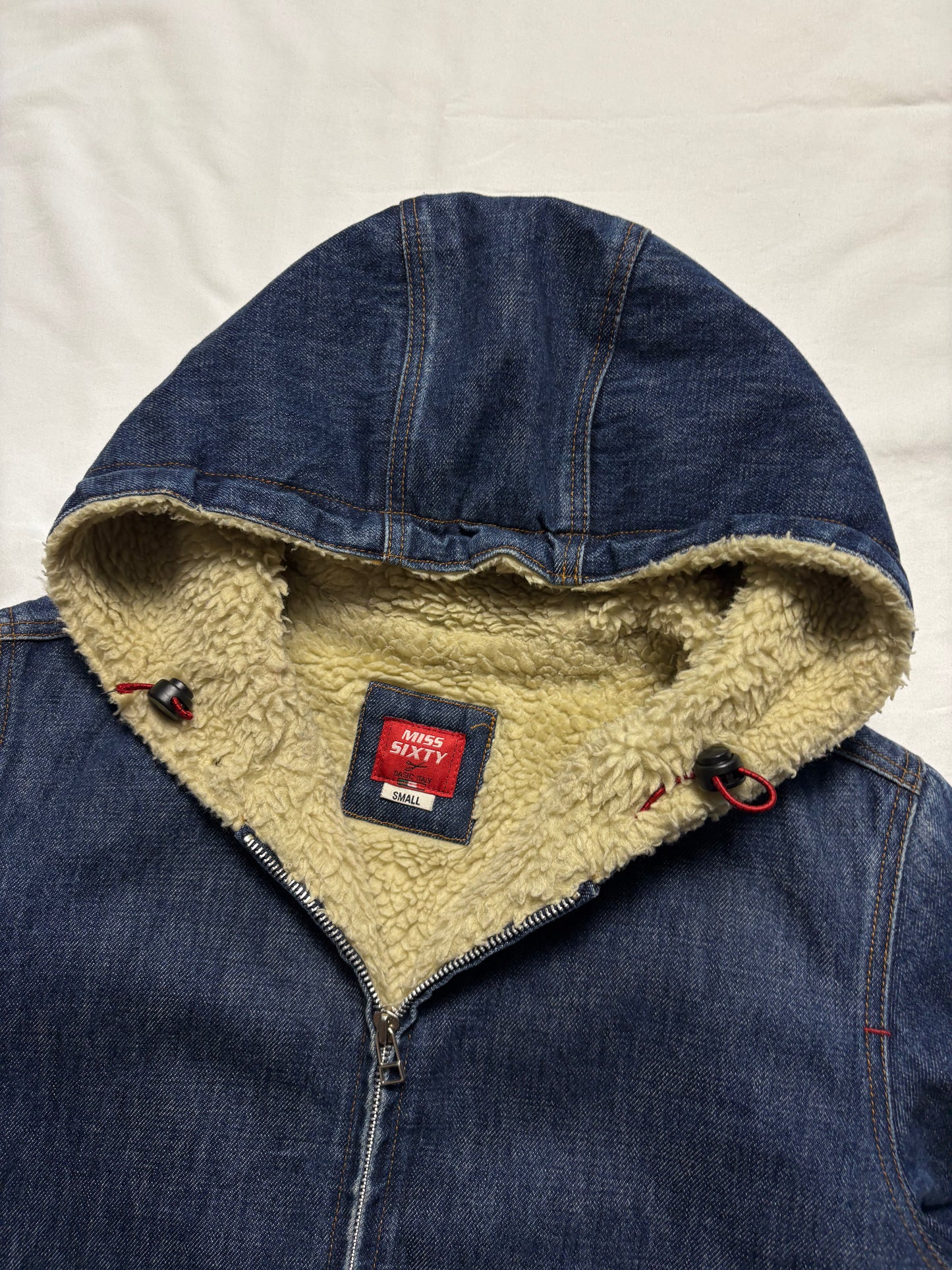 Miss Sixty 2000s Dark Denim Workwear Jacket (women's M)