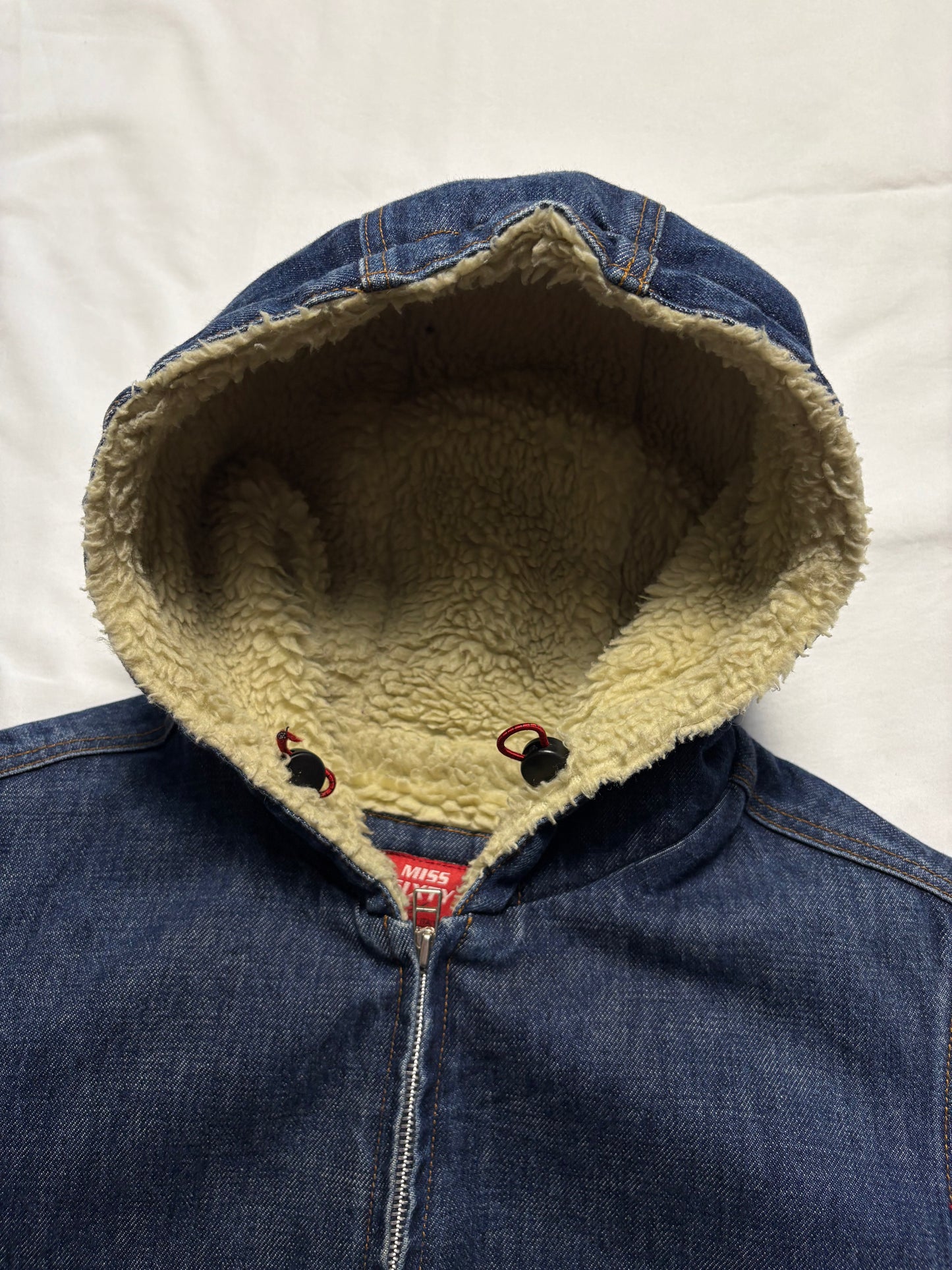 Miss Sixty 2000s Dark Denim Workwear Jacket (women's M)