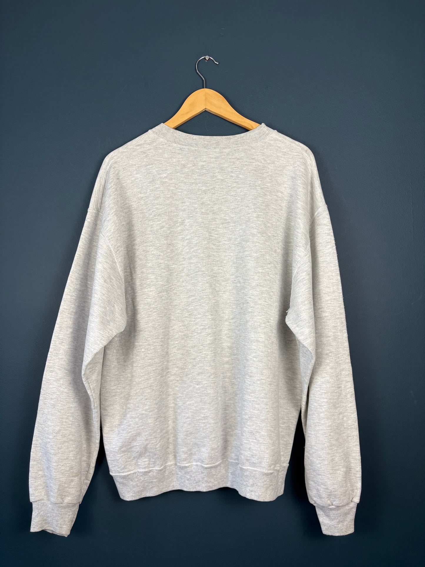 Vintage 90s US Air Force Heather Grey Sweatshirt (L)
