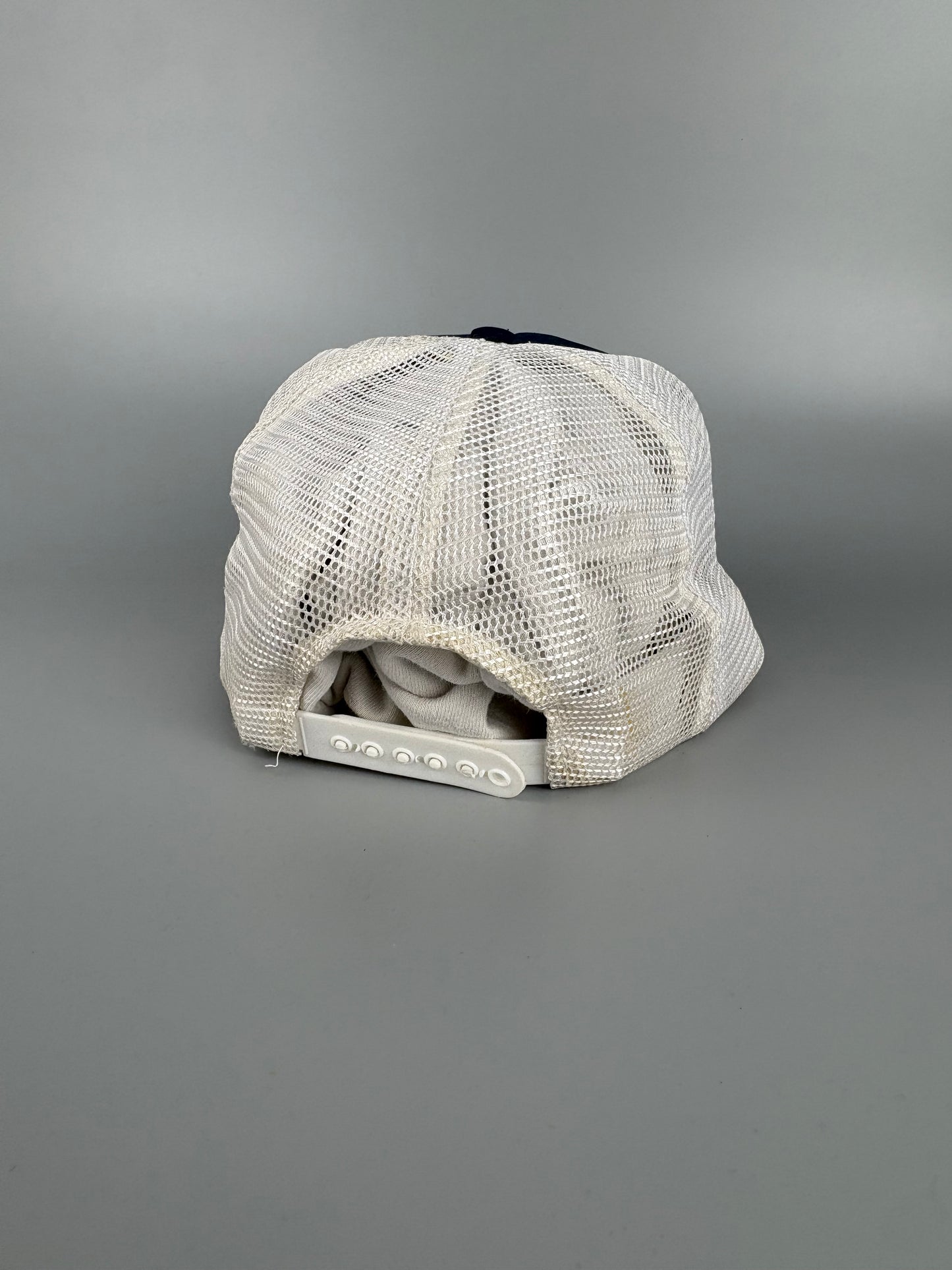 Vintage German Navy Blue Trucker Hat