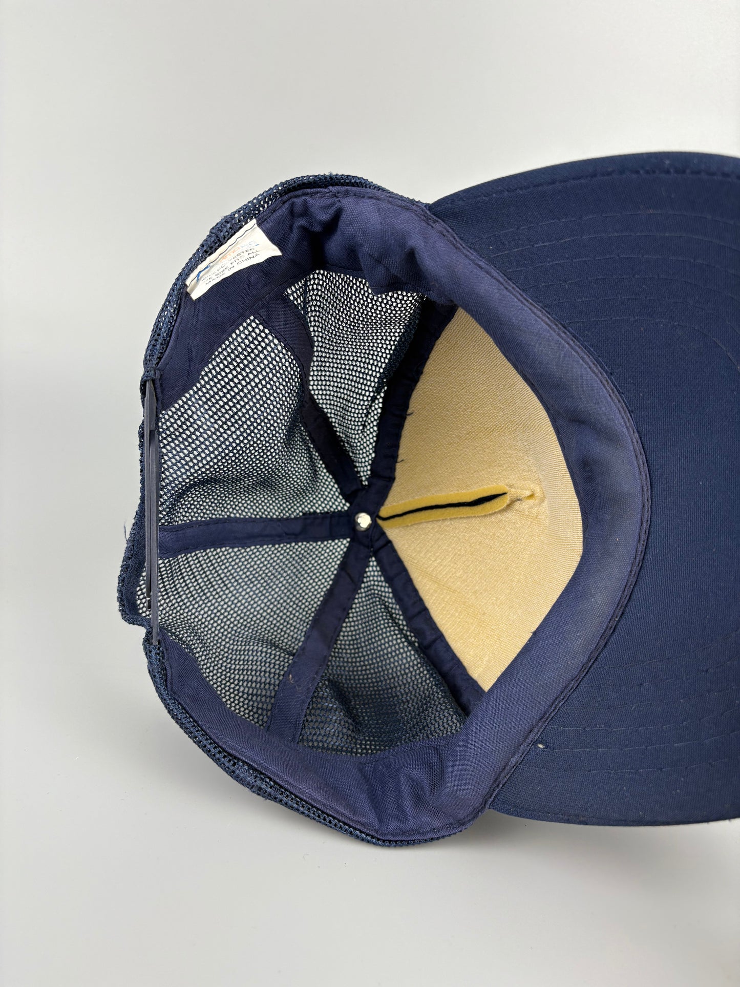 Vintage American Navy Blue Trucker Hat