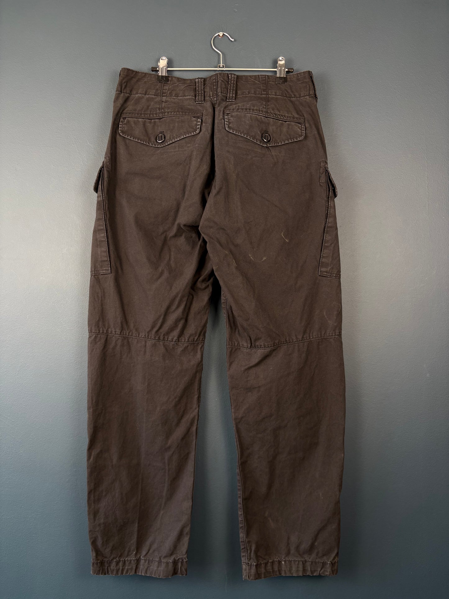 Vintage G-Star Raw Wide Leg Cargo Trousers (30x34)