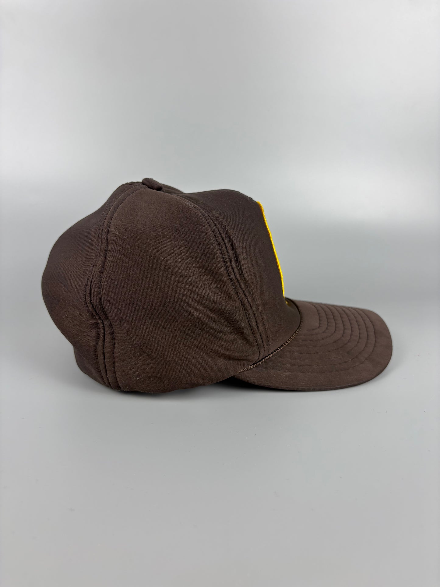 Vintage American Dark Brown Trucker Hat
