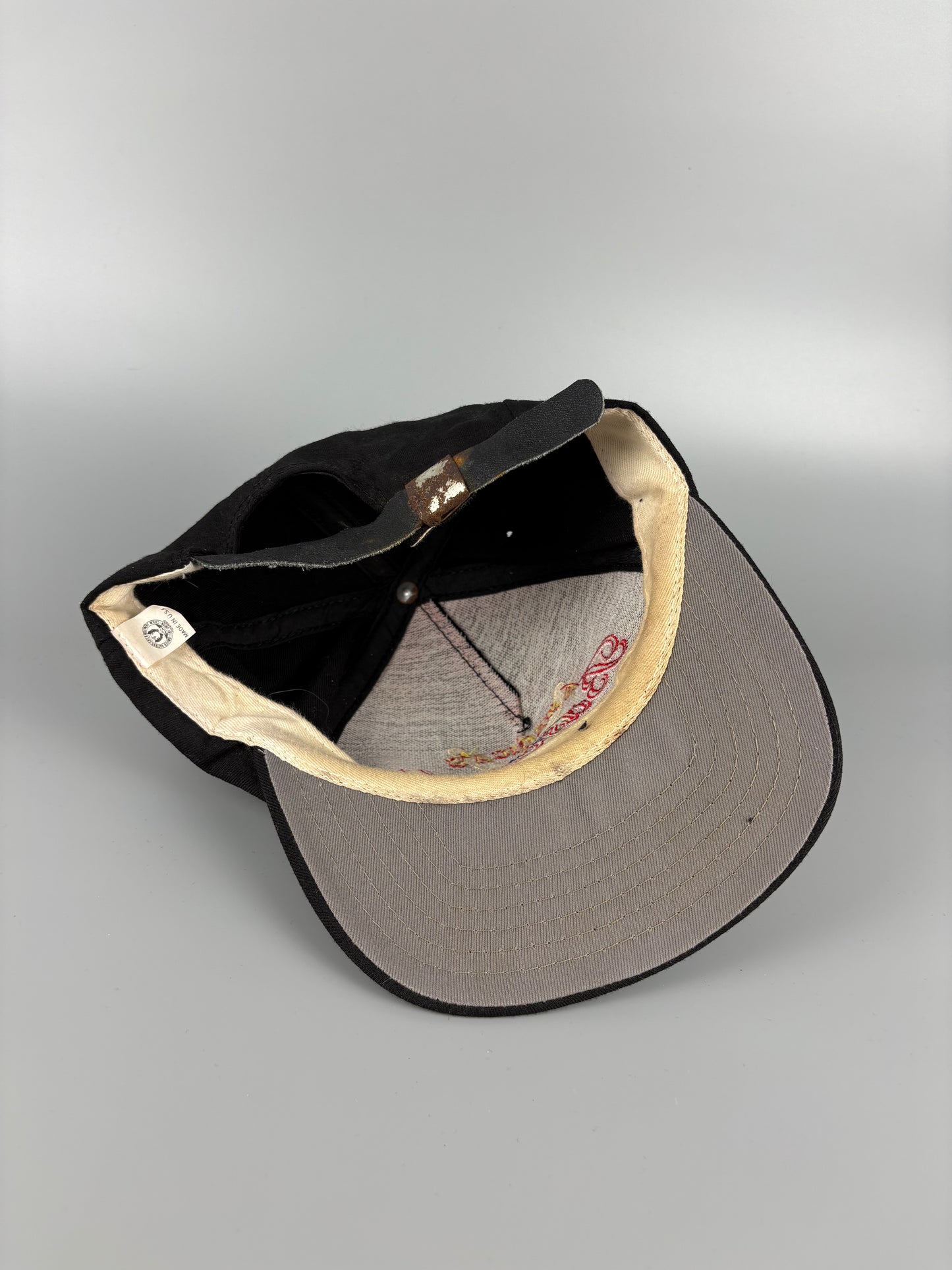 Vintage American Baseball Black Trucker Hat