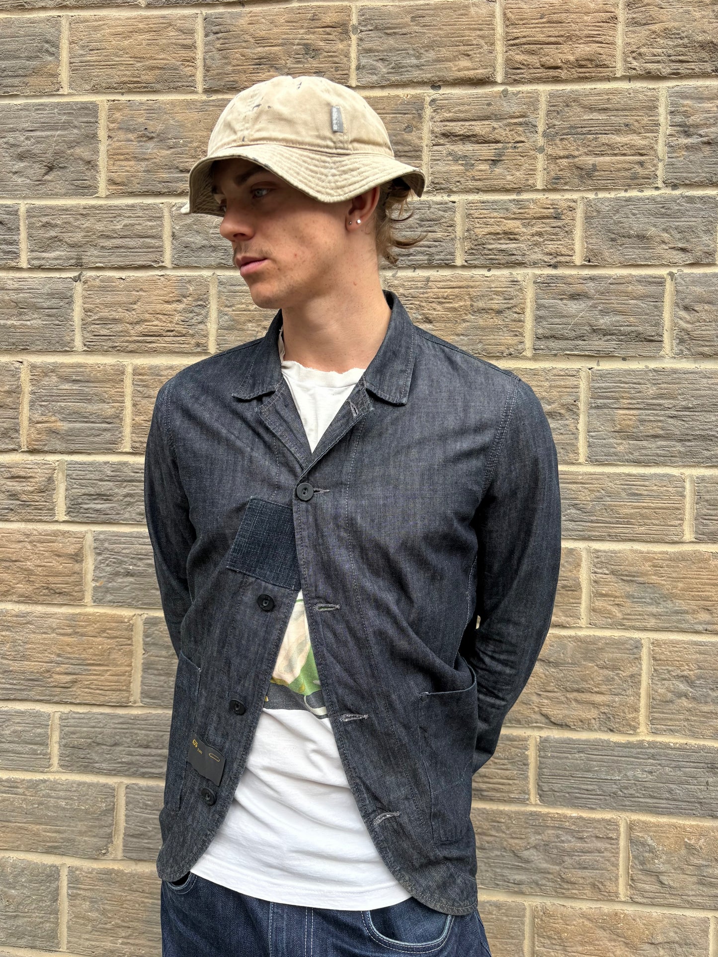 G-Star Raw 2000s Indigo Denim Jacket (M)