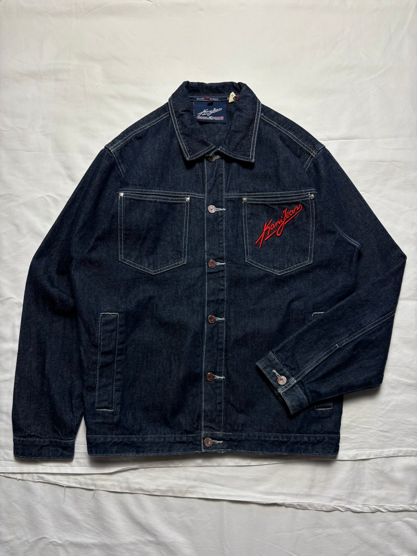 Vintage Karl Kani Dark Denim Jacket (M)