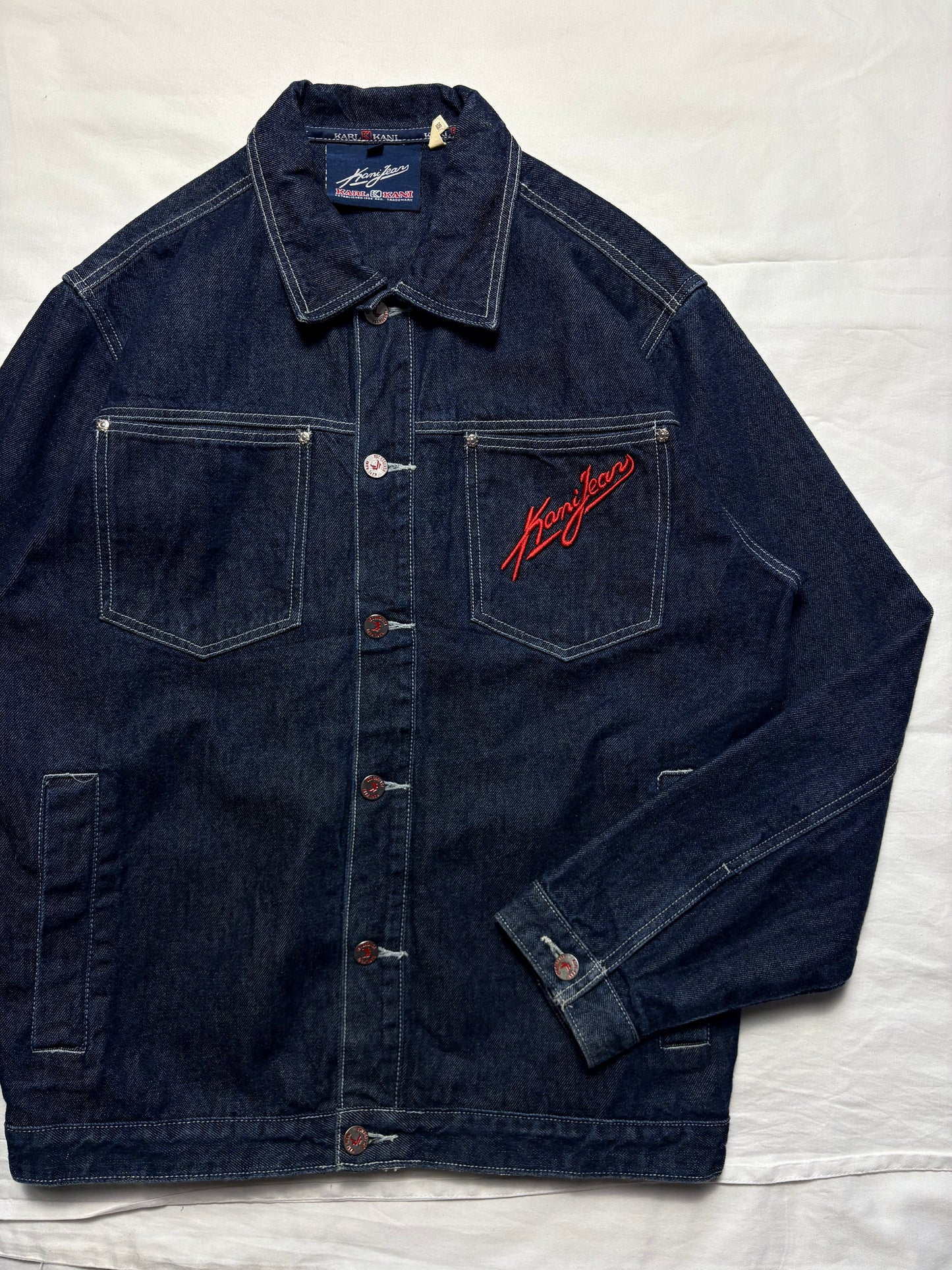 Vintage Karl Kani Dark Denim Jacket (M)