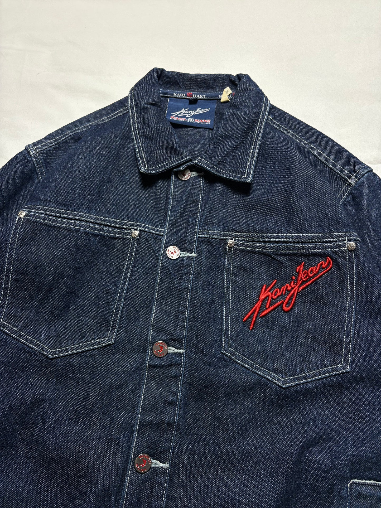 Vintage Karl Kani Dark Denim Jacket (M)