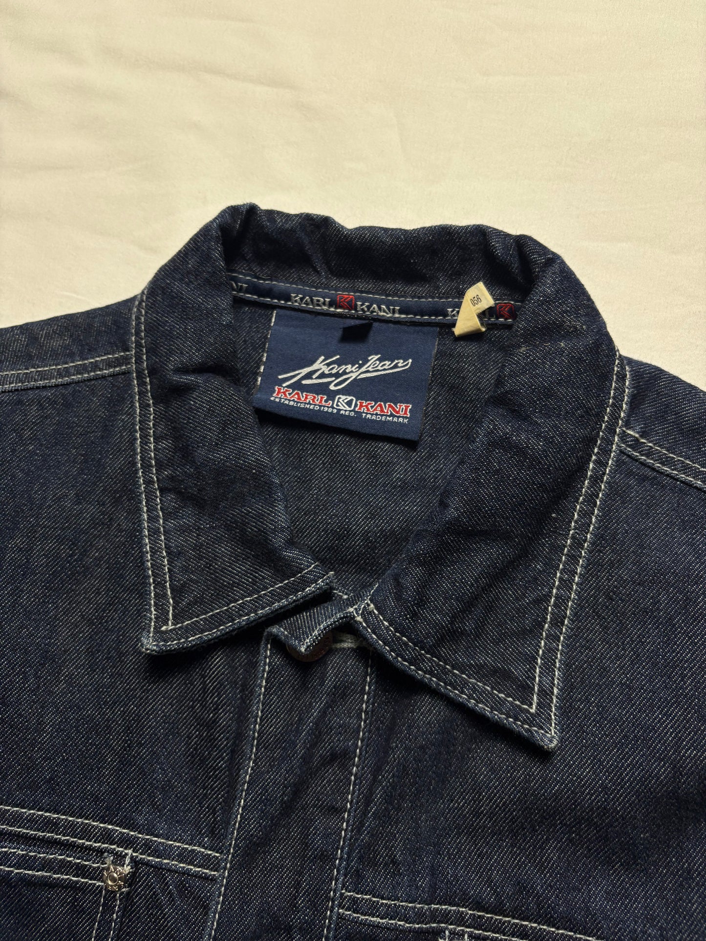 Vintage Karl Kani Dark Denim Jacket (M)