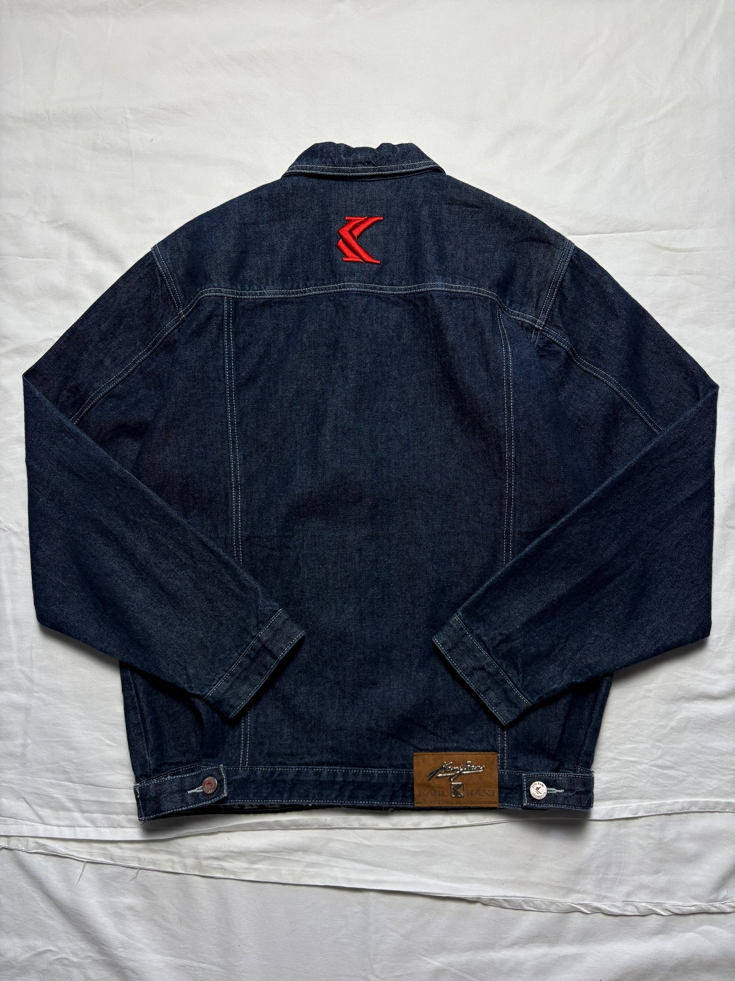 Vintage Karl Kani Dark Denim Jacket (M)