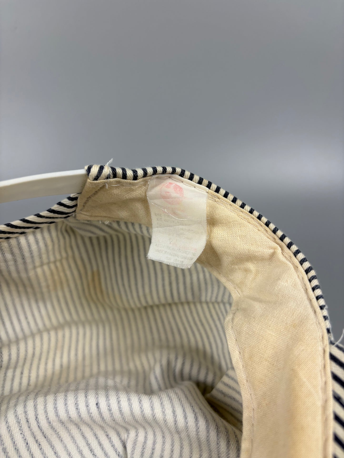 Vintage 1980s Pinstripe Conductor Hat