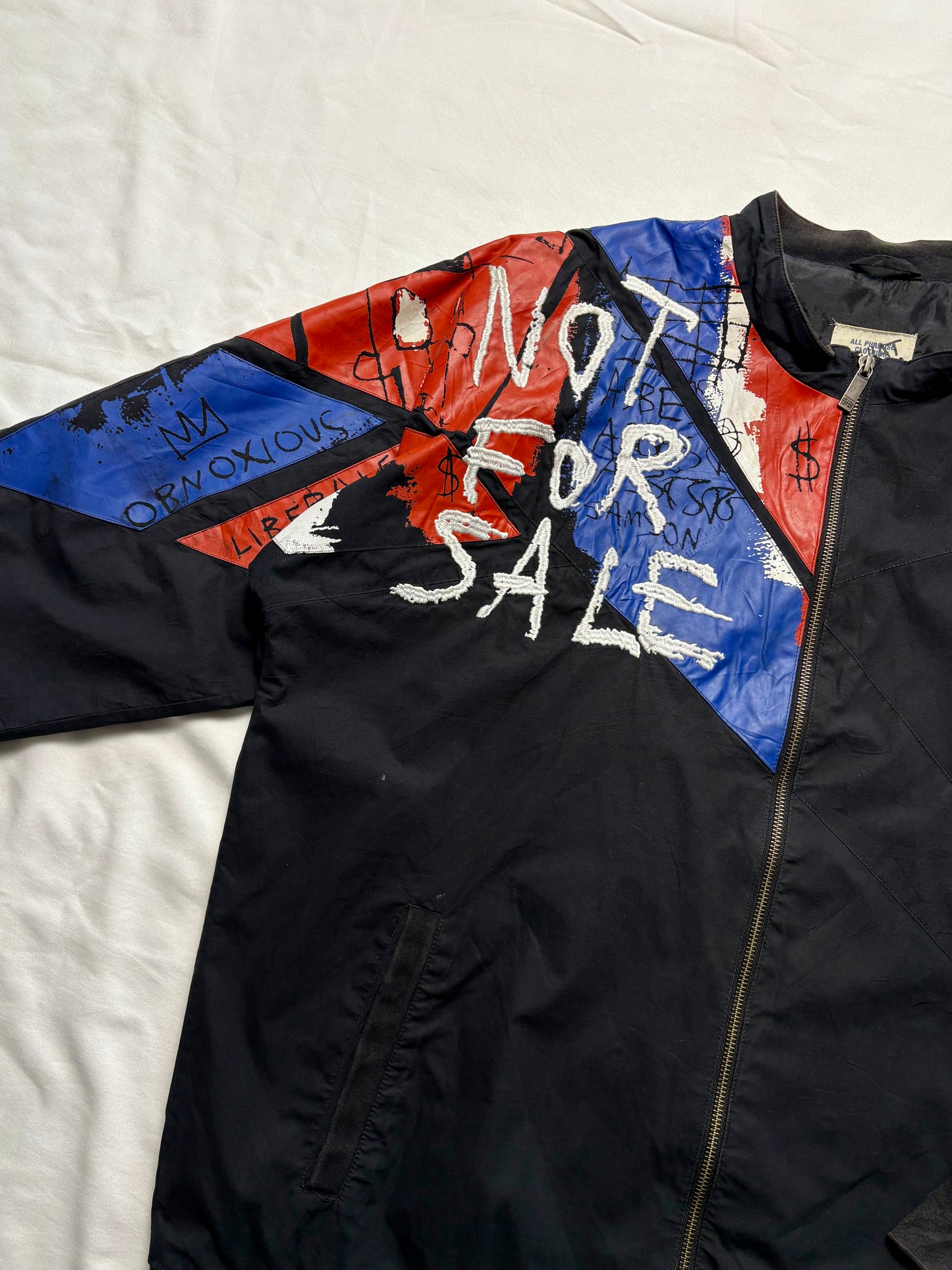 Reebok Jean-Michel Basquiat 2010 Woven Vector Jacket (XL)