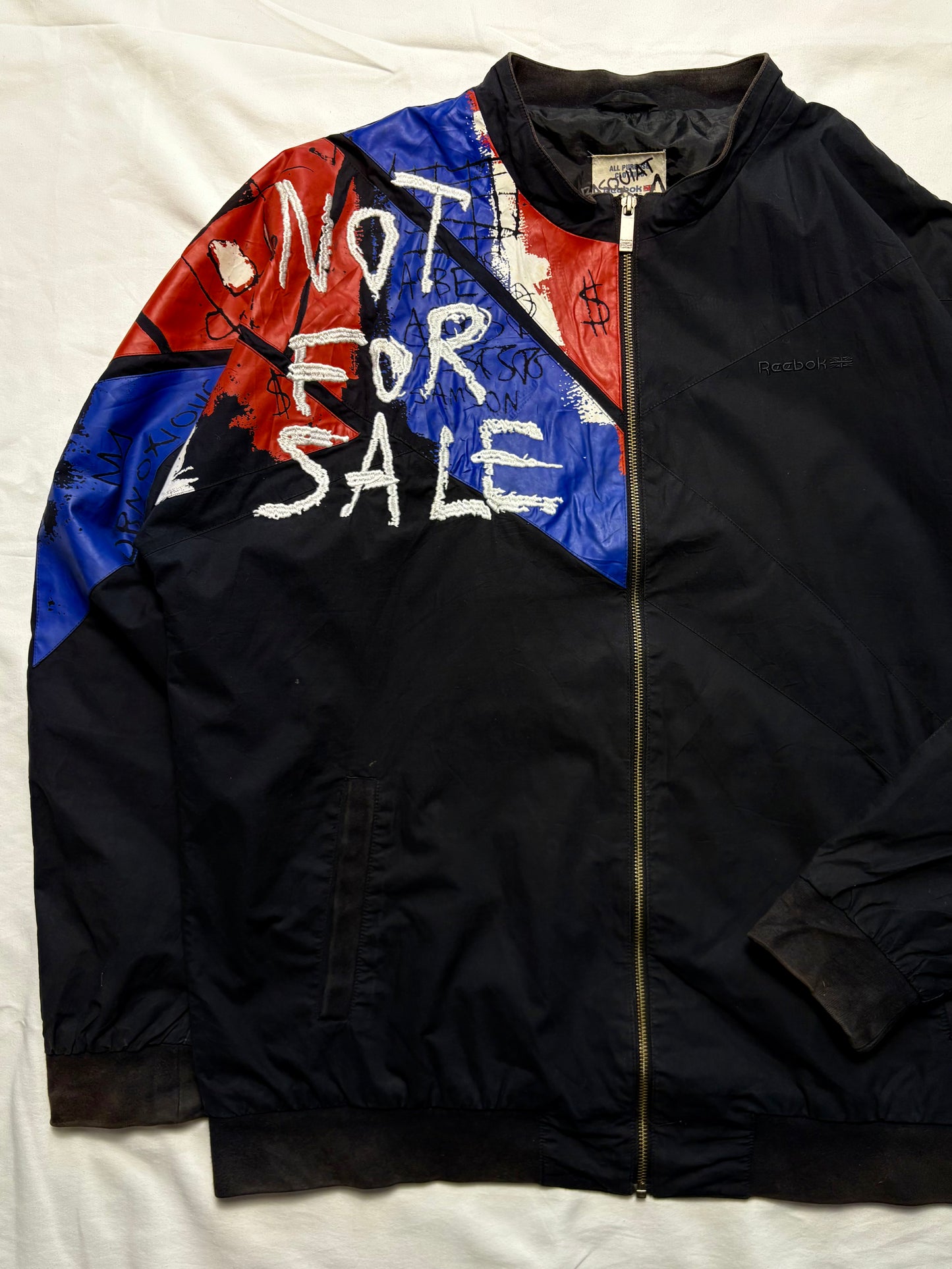 Reebok Jean-Michel Basquiat 2010 Woven Vector Jacket (XL)