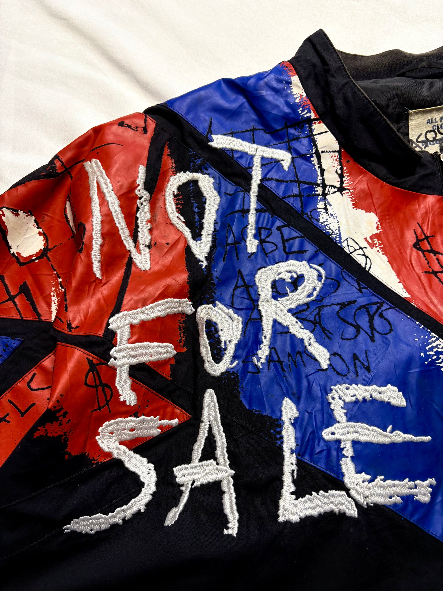 Reebok Jean-Michel Basquiat 2010 Woven Vector Jacket (XL)