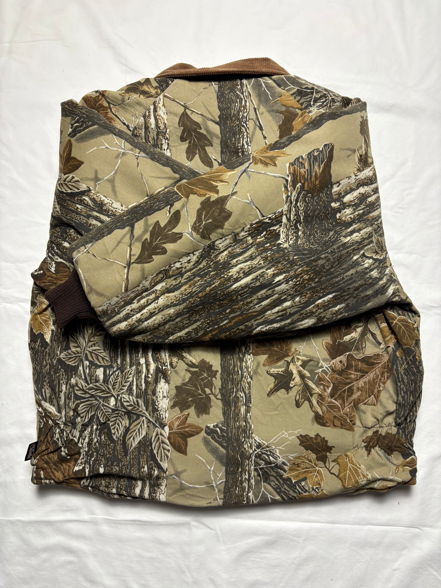 RealTree + Snow Camo 90s Reversible Chore Jacket (L)