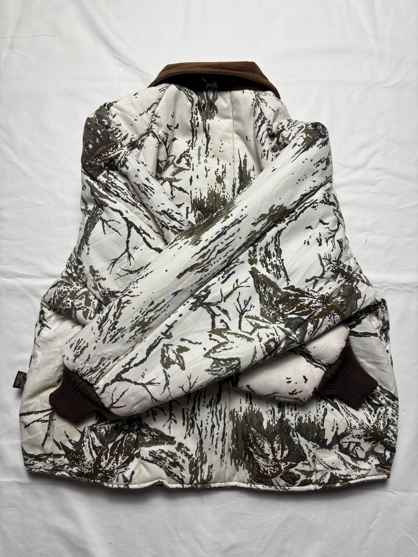 RealTree + Snow Camo 90s Reversible Chore Jacket (L)