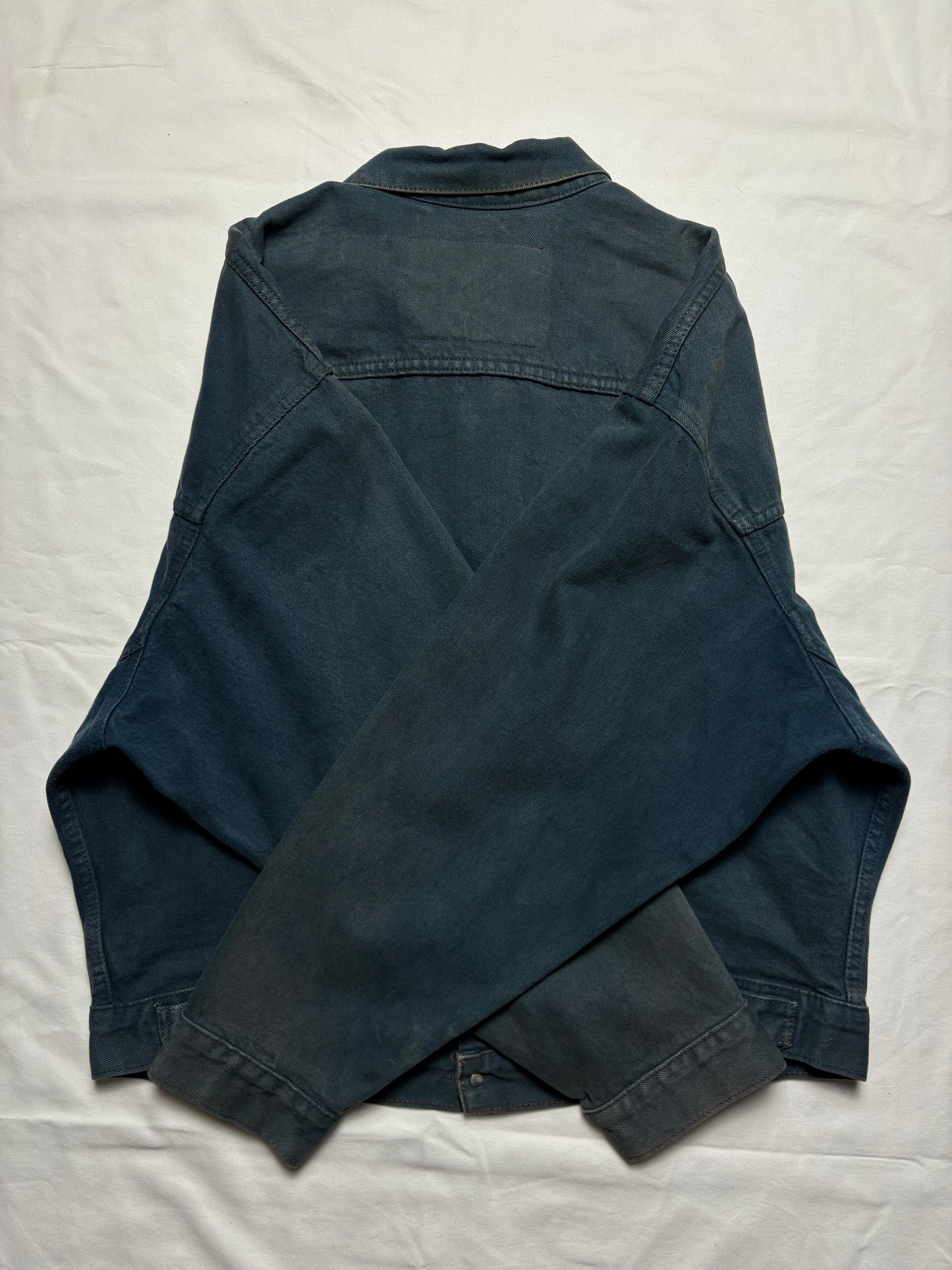 Levi's Overdyed 90s Navy Denim Tucker Jacket (L)