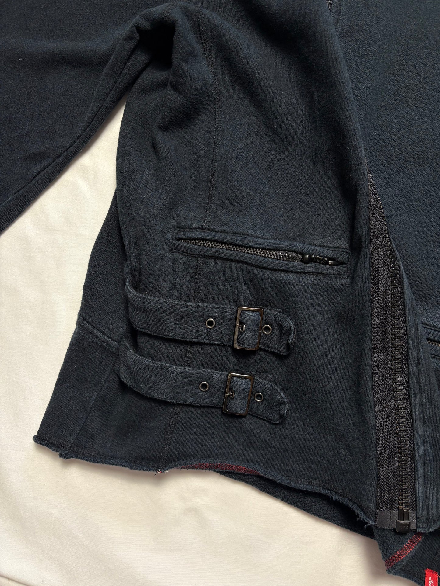 Levi's Red Tab 00s Belted Zip Up Hoodie (L)