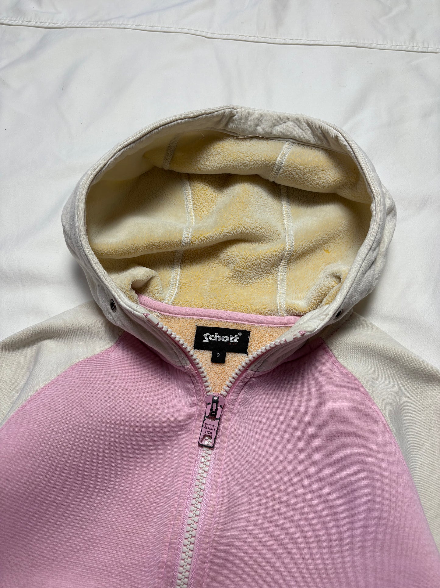 Schott NYC 90s Soft Shell Zip Up Jacket (women's S)