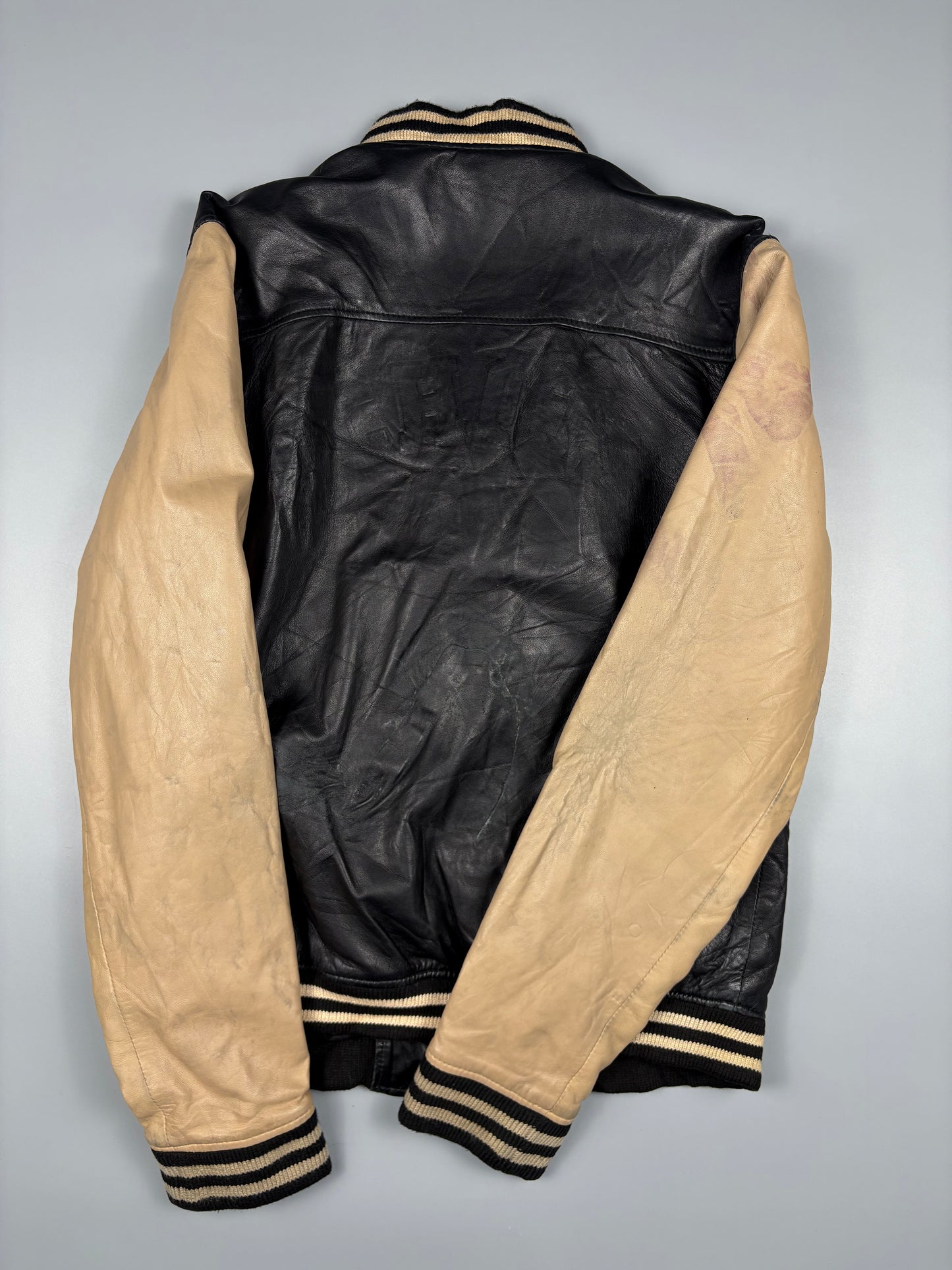 Vintage 1990s Schott NYC Leather Jacket (women's M)