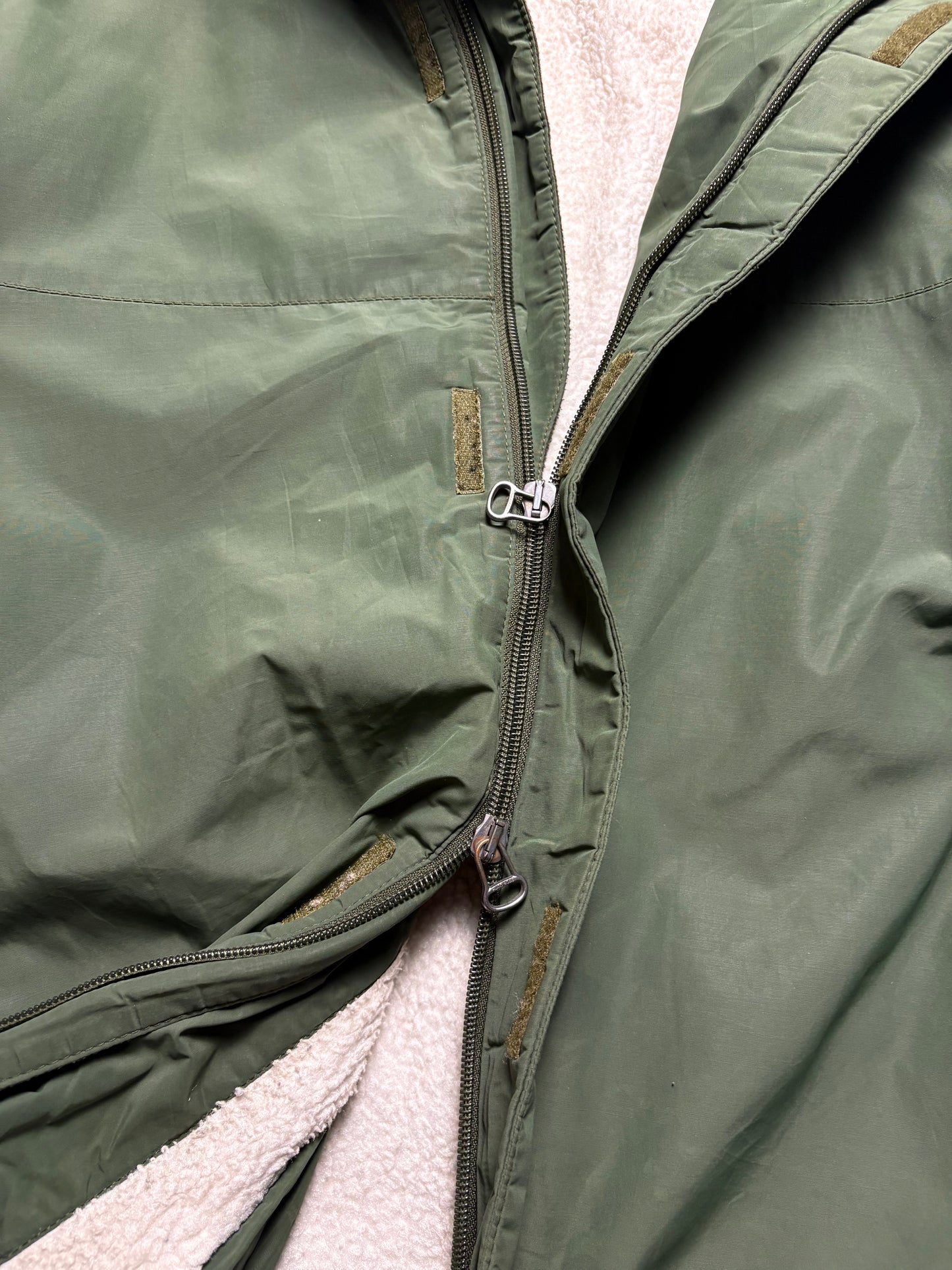 Hugo Boss Orange Label 2000s Nylon Green Insulated Jacket (M)
