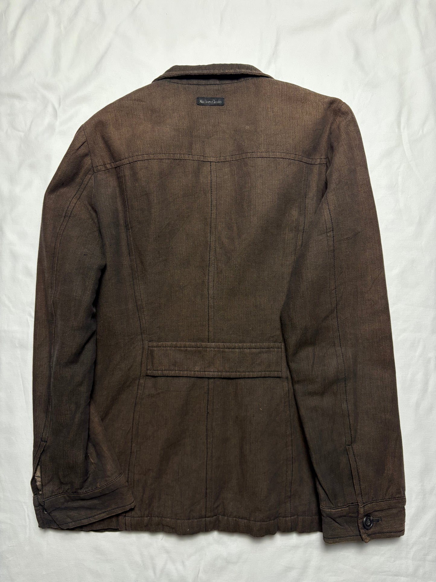 Vintage Marlboro Classics Brown Work Jacket (M)