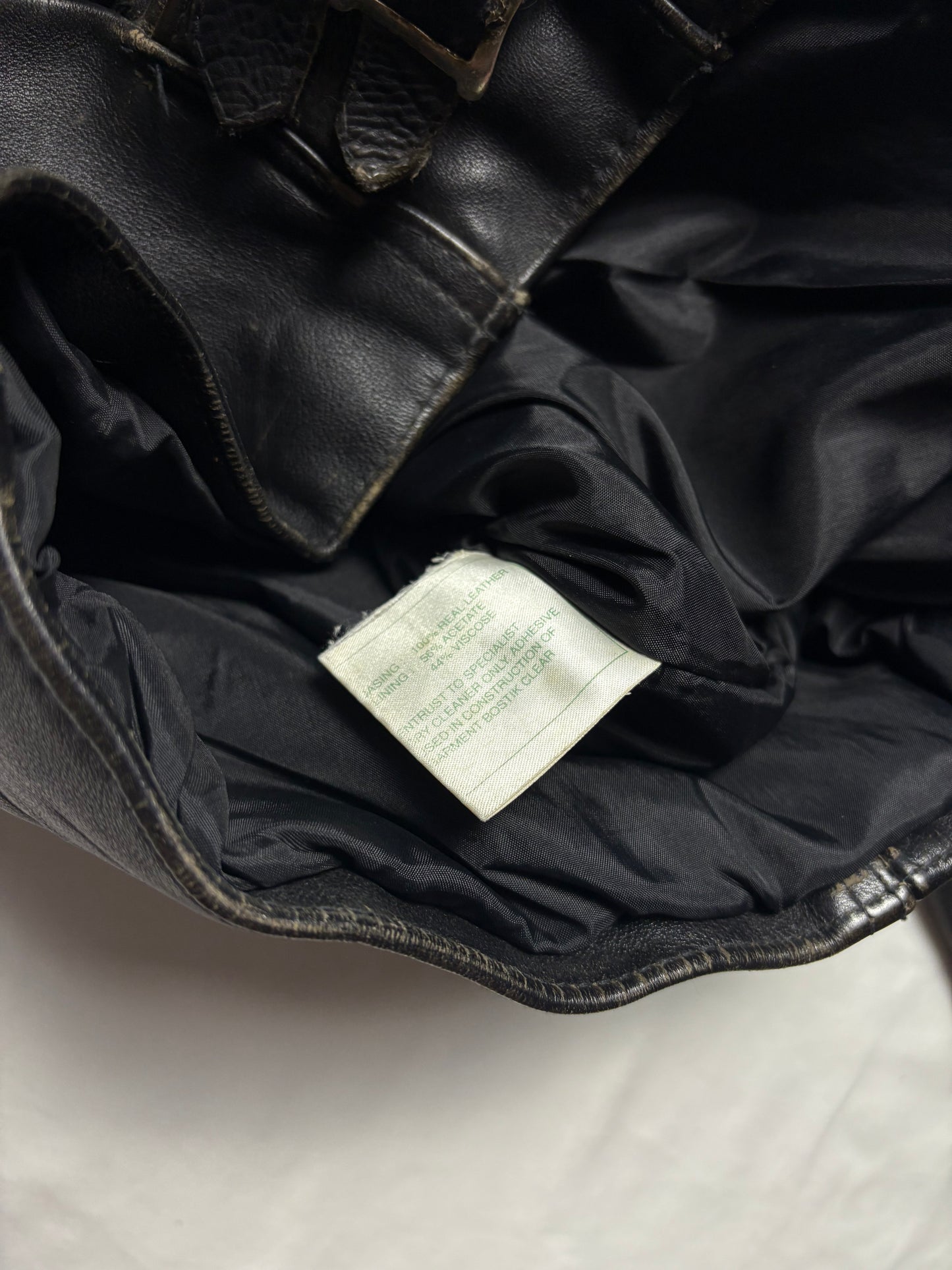 Vintage Ami 90s Genuine Leather Jacket (M)
