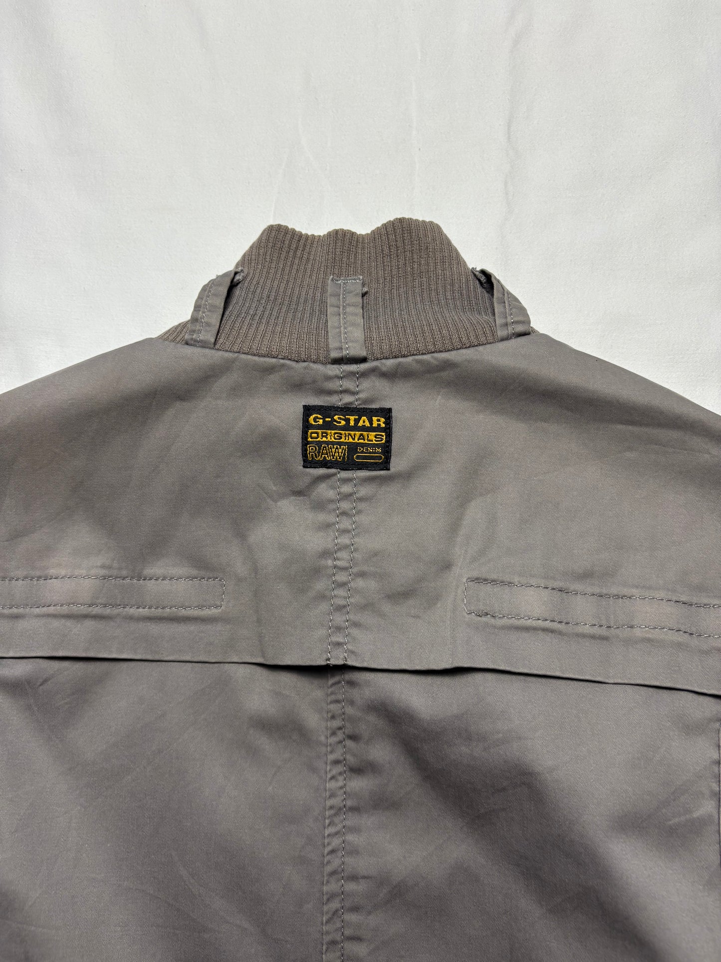 G-Star Belted 00s Grey Zip Up Jacket (women's L)