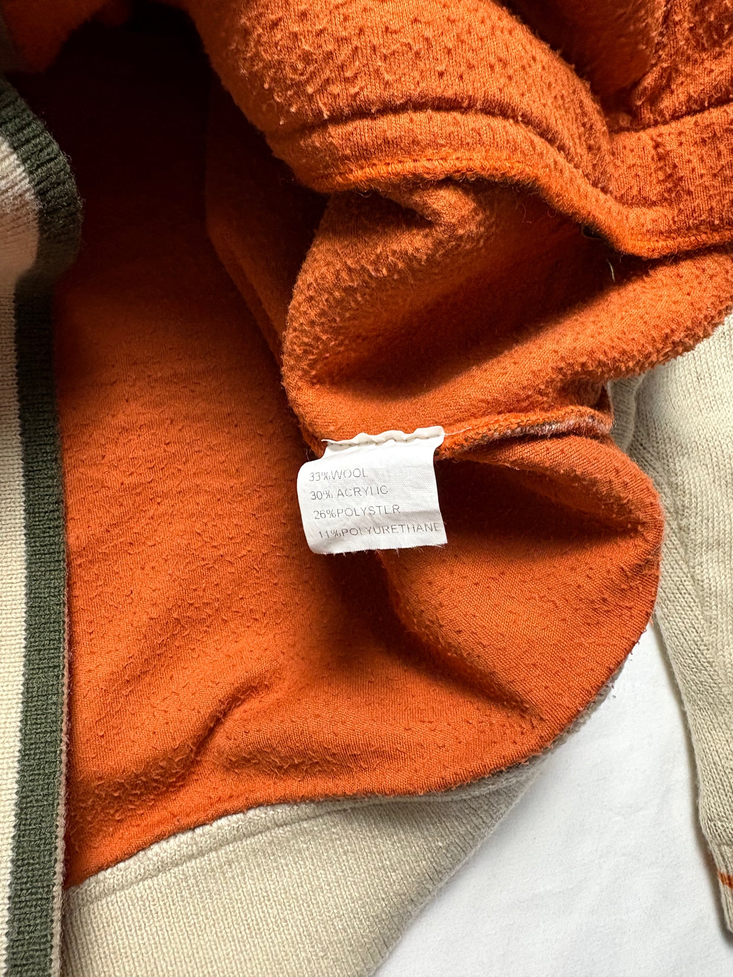 Quiksilver Surfwear 00s Heavyweight Zip Up Knit Jumper (L)