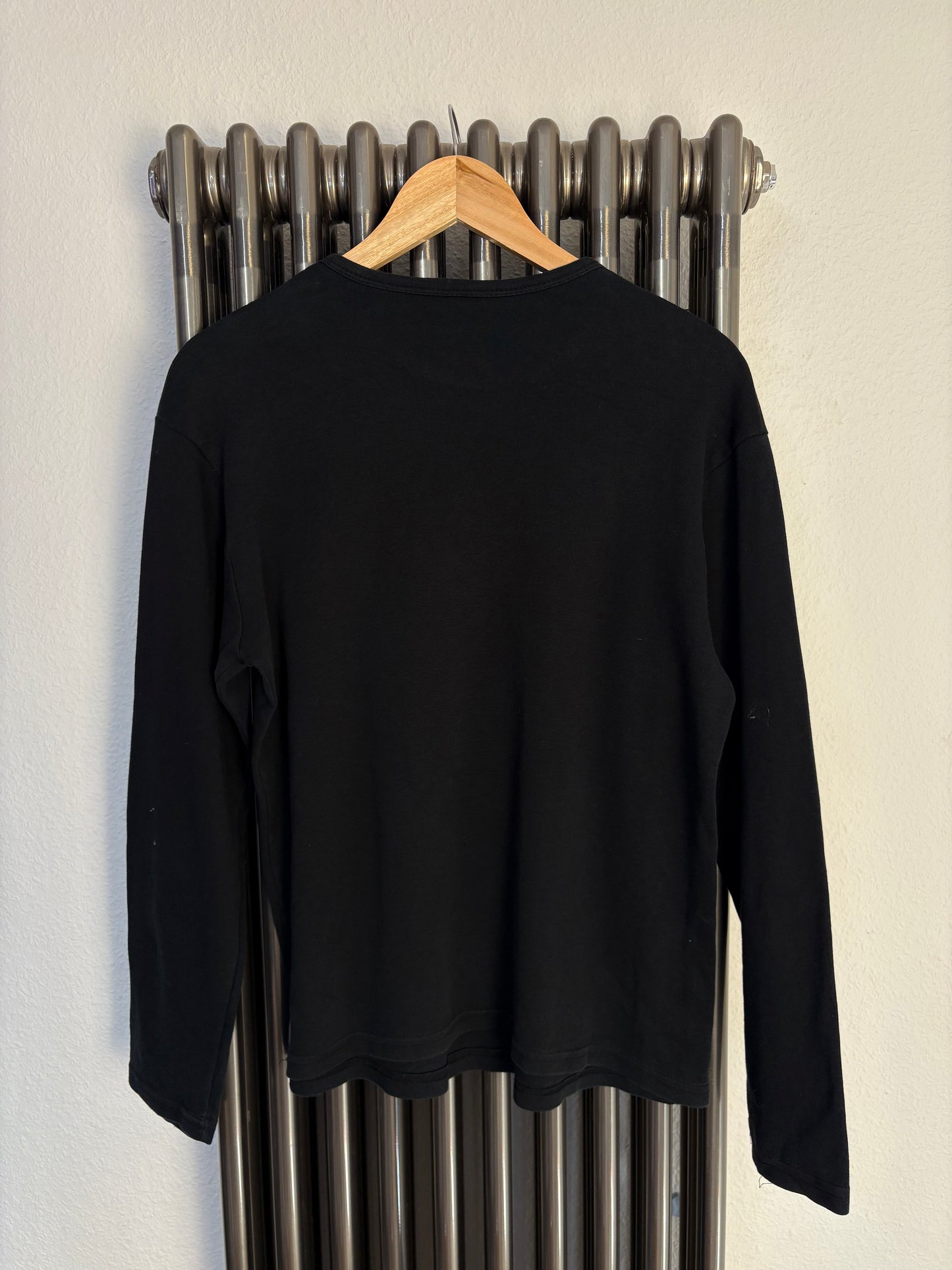 Diesel 2000s Black Longsleeve Graphic Tee (XL)