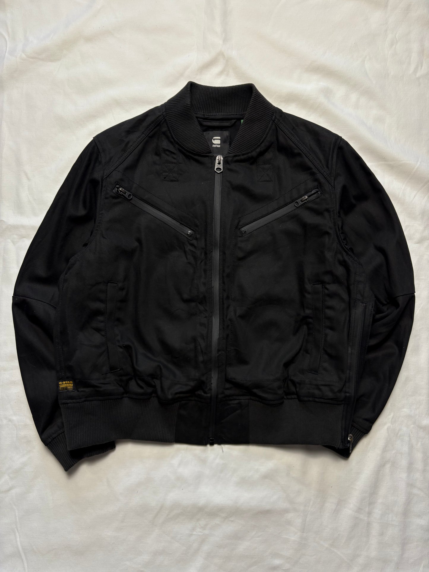 G-Star Utility 00s Black Biker Jacket (women's M)