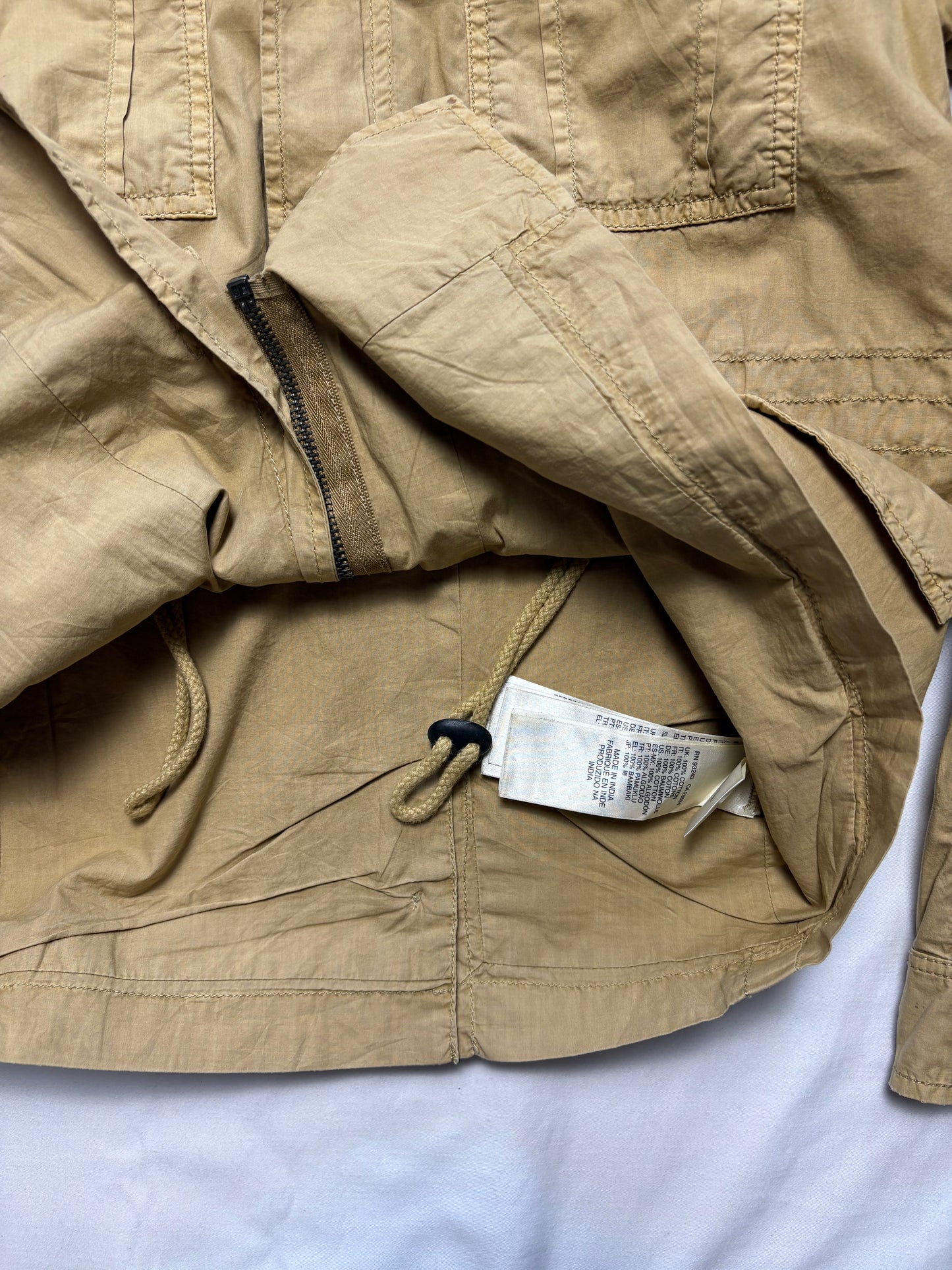 Diesel Industry 00s Beige Safari Jacket (women's M)
