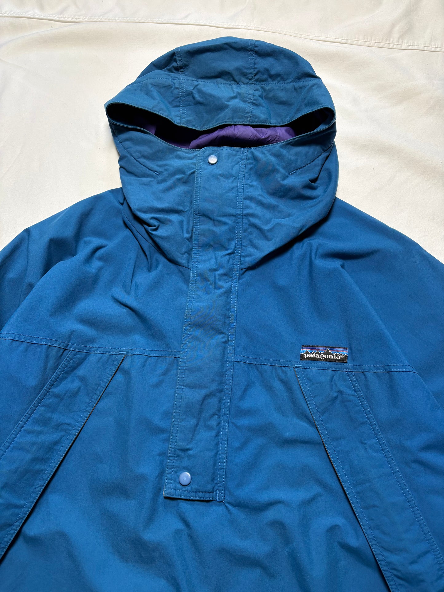 Patagonia 90s Royal Blue Anorak Outdoors Jacket (M)