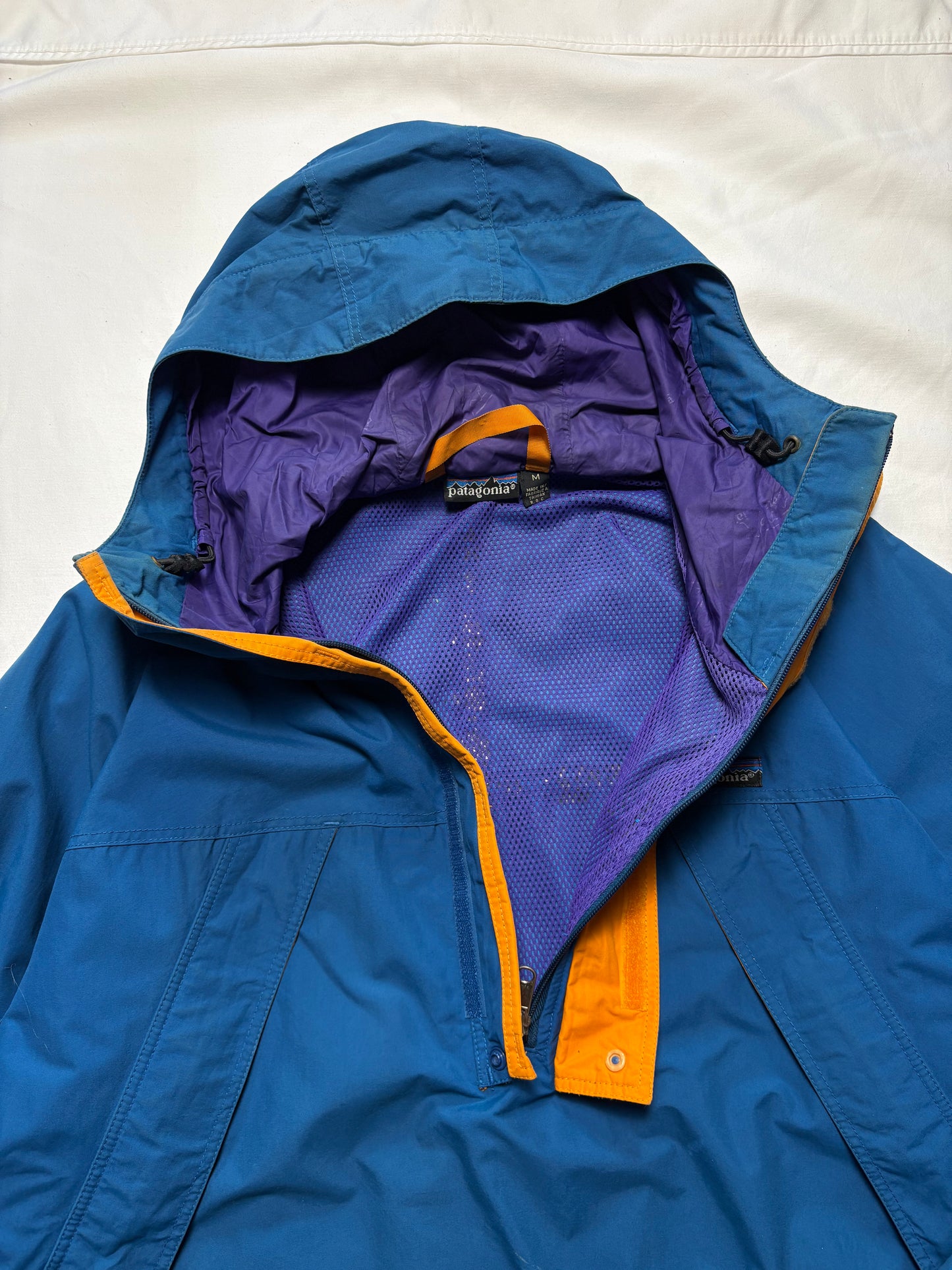 Patagonia 90s Royal Blue Anorak Outdoors Jacket (M)