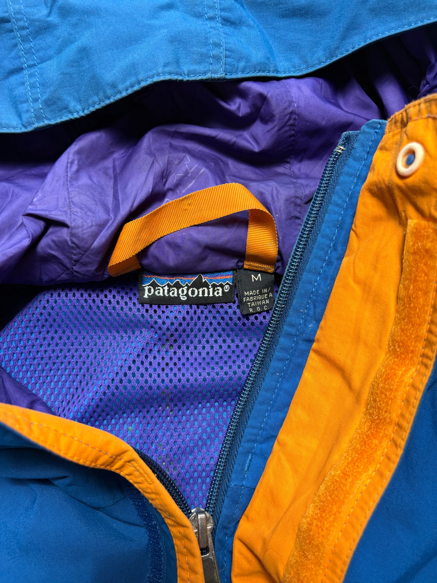 Patagonia 90s Royal Blue Anorak Outdoors Jacket (M)