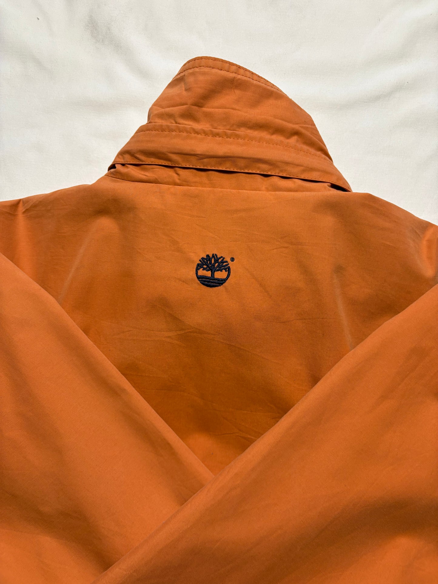 Timberland Weathergear 00s Orange Outdoors Zip Jacket (S)
