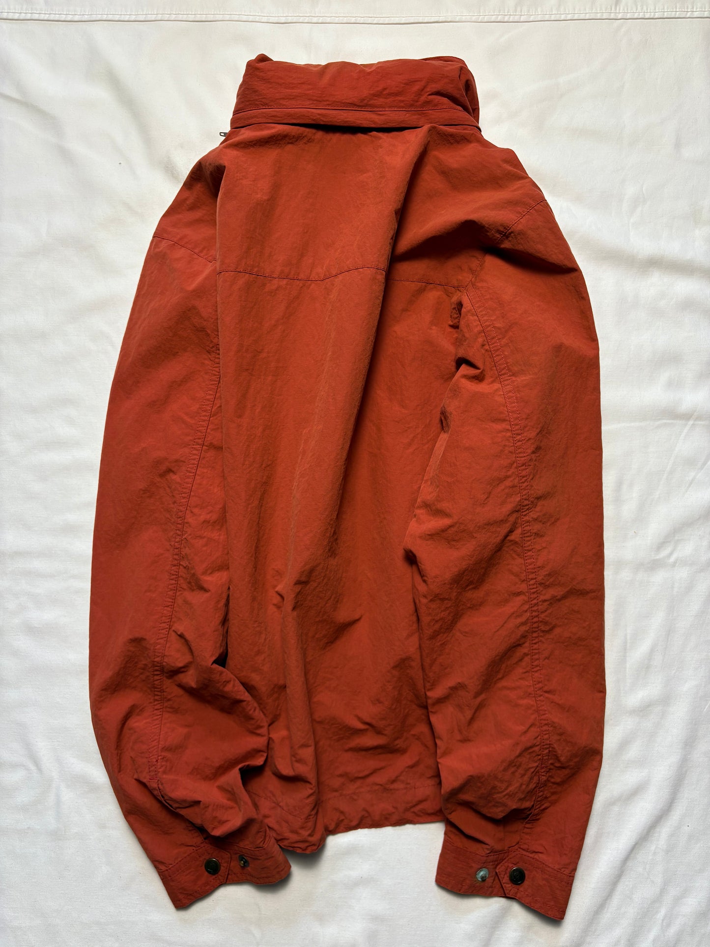 Fjall Raven 00s Orange Outdoors Zip Up Jacket (S)