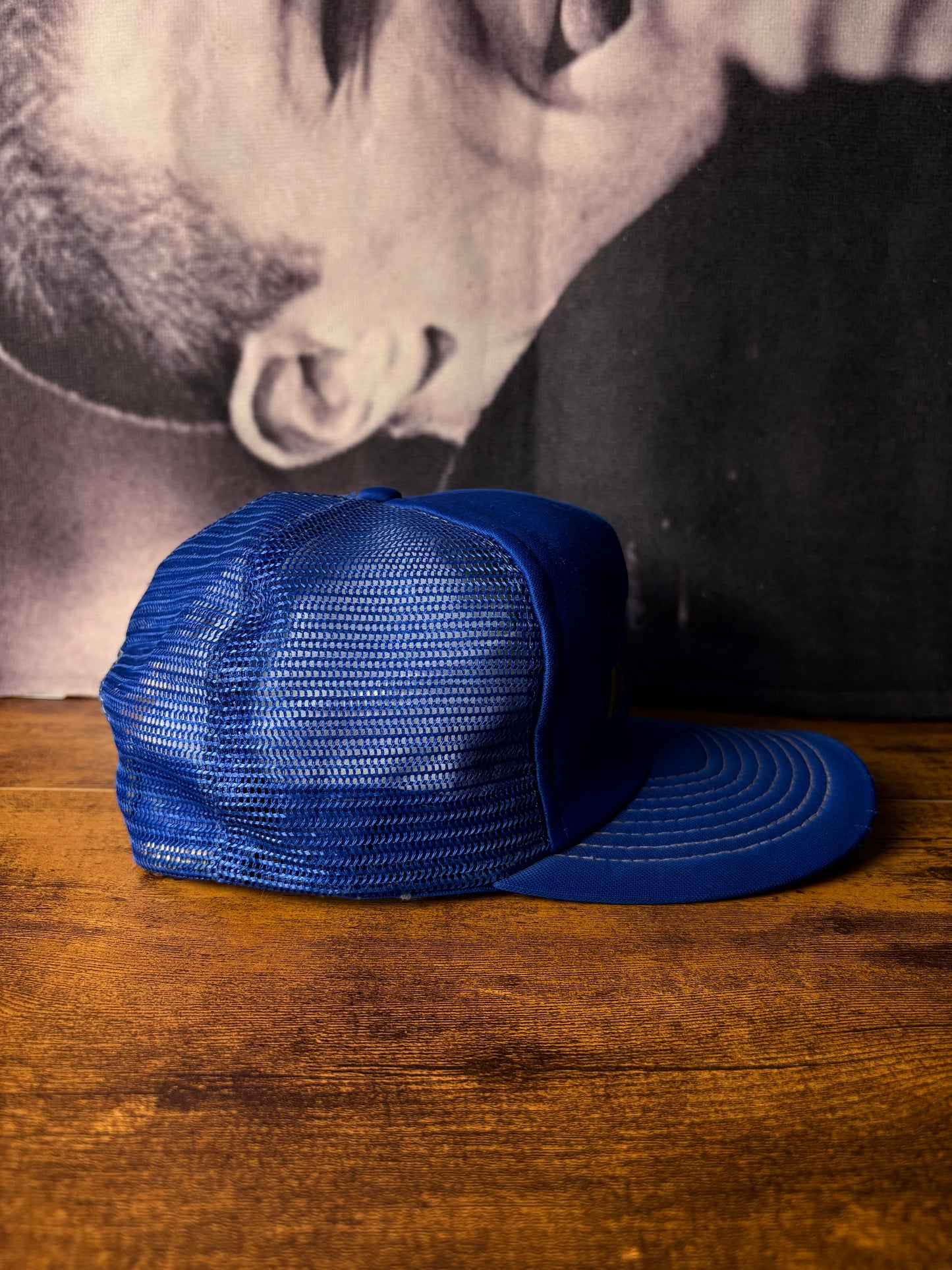 Vintage Tennis Club 90s Blue Trucker Hat