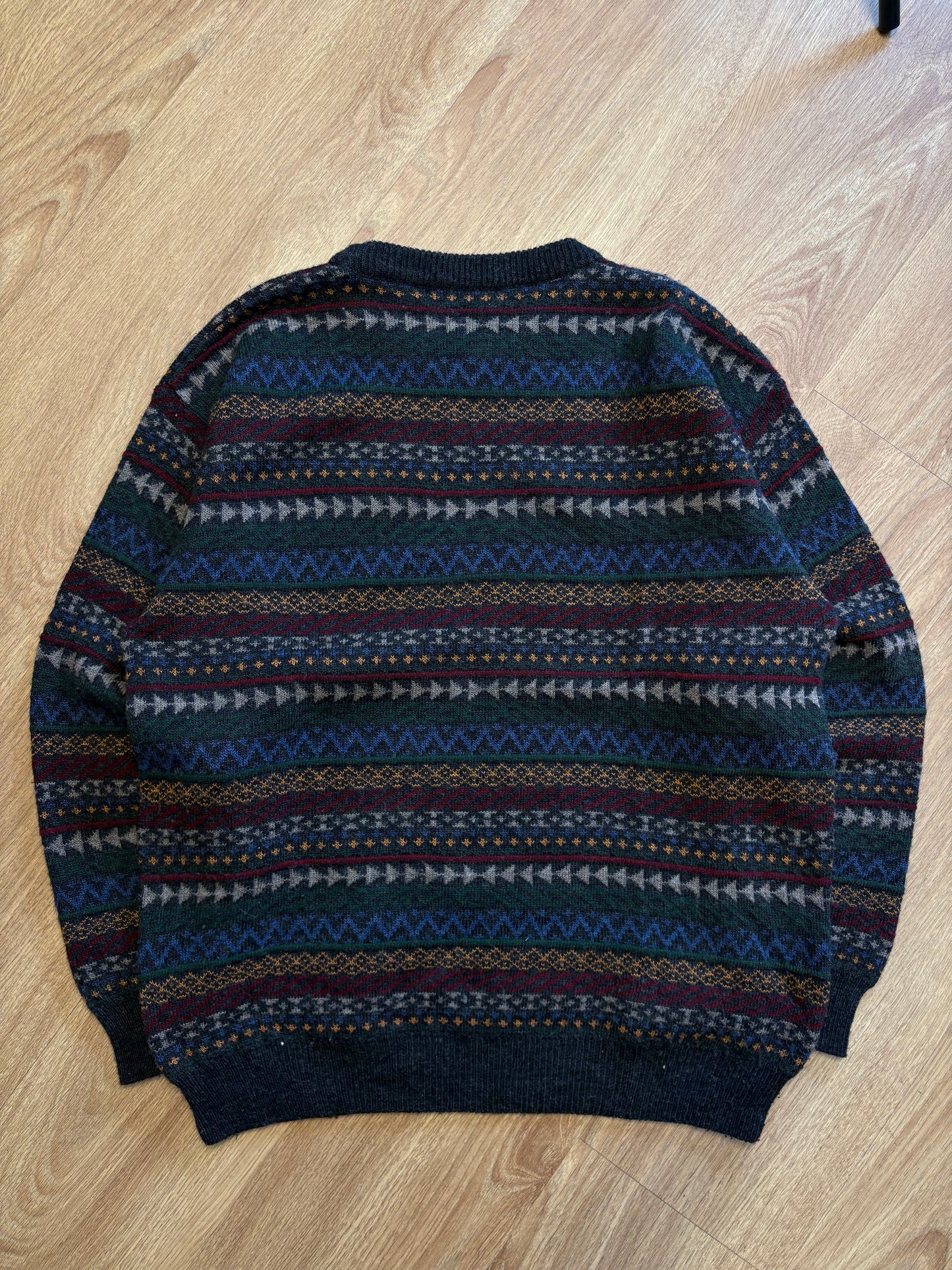 Vintage Marina Wool 90s Coogi Style Knit Jumper (M)