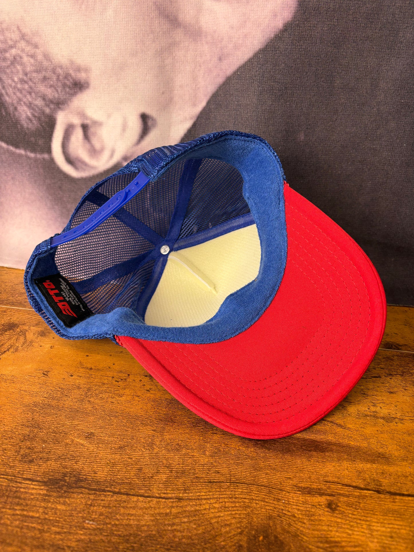 Vintage Reagan v Bush 1984 Trucker Hat