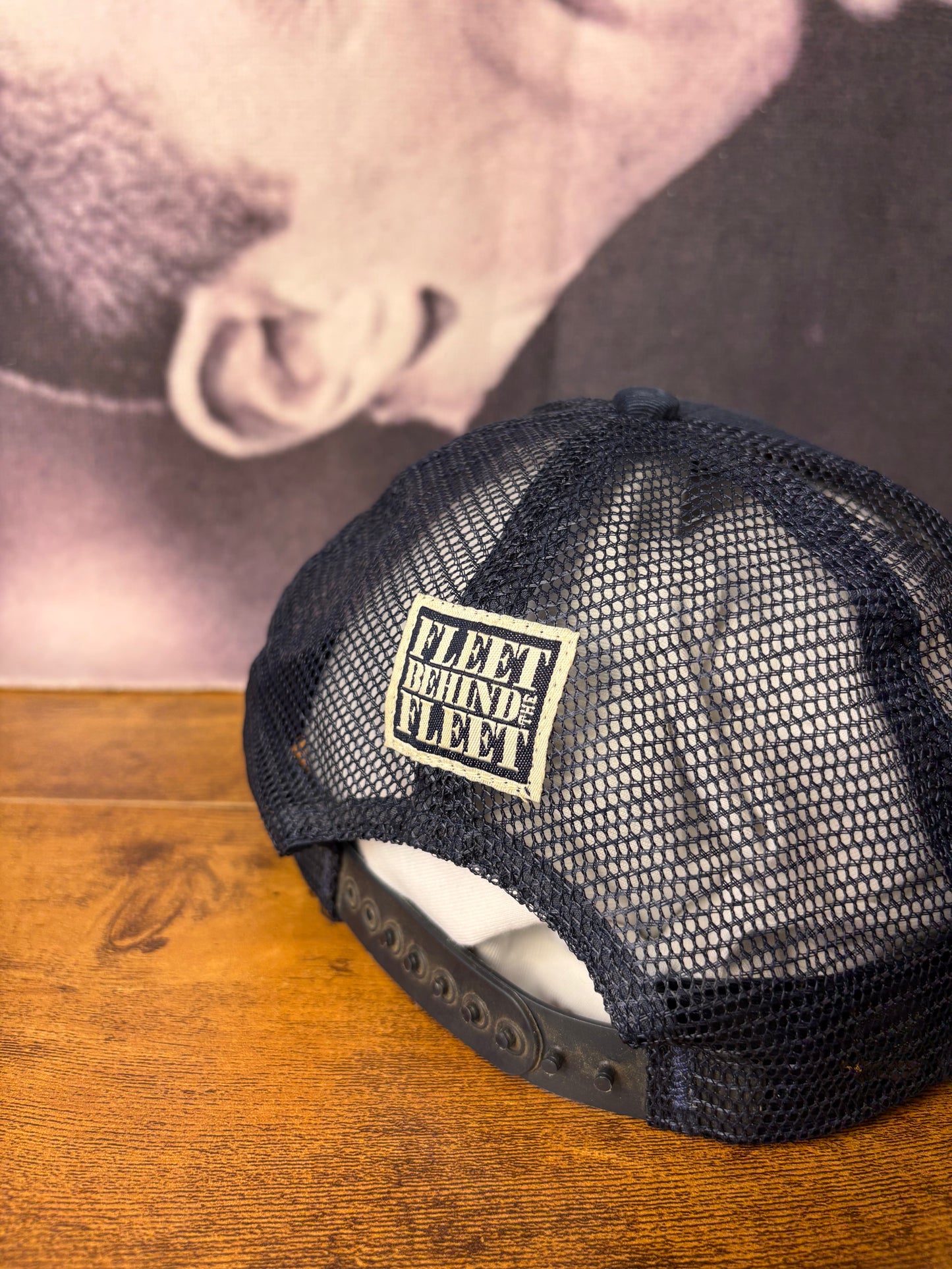 Vintage USA Navy Blue Trucker Hat