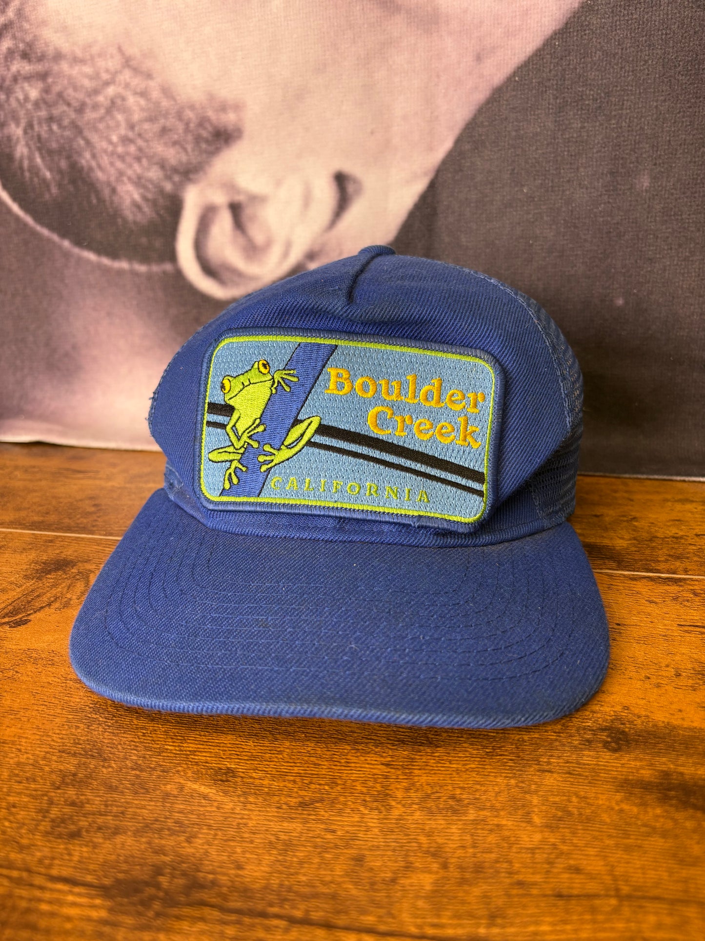 Vintage California Royal Blue Trucker Hat