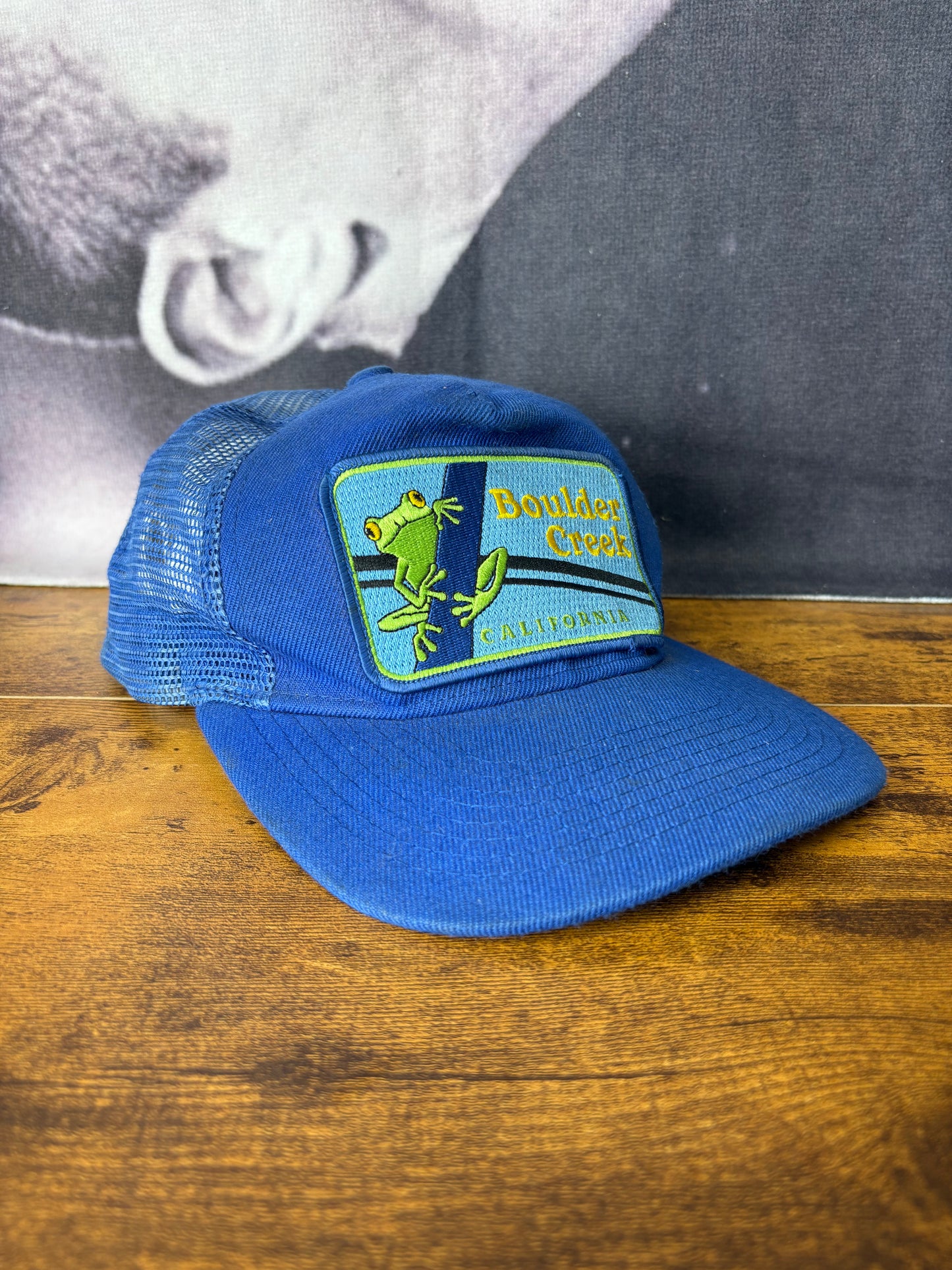 Vintage California Royal Blue Trucker Hat