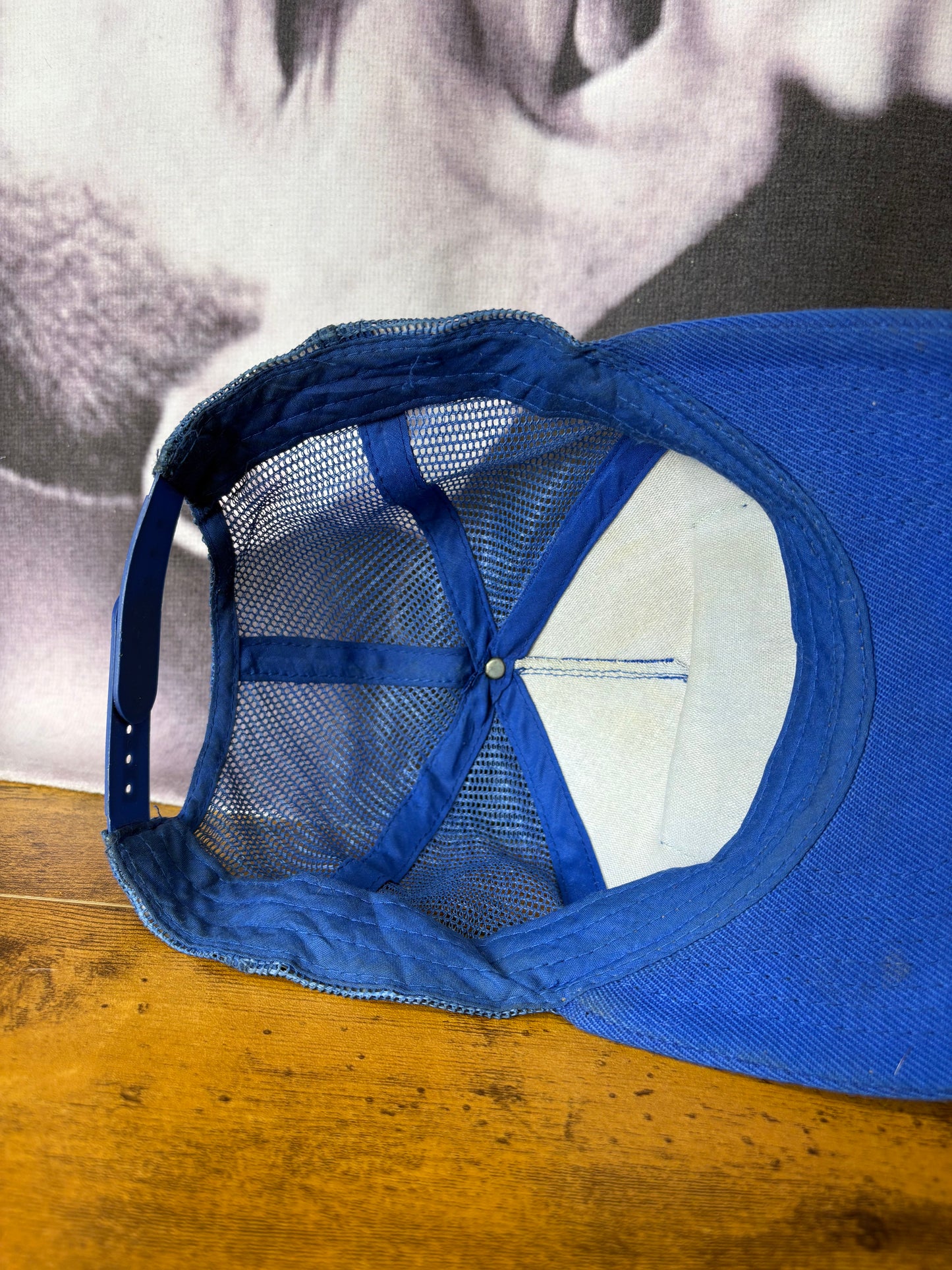 Vintage California Royal Blue Trucker Hat