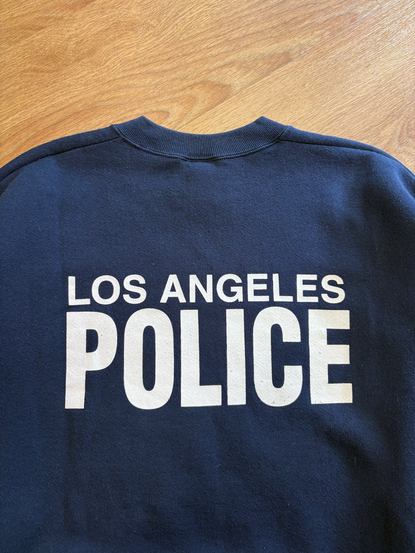 Vintage LA Police FOTL Navy Graphic Sweatshirt (XL)