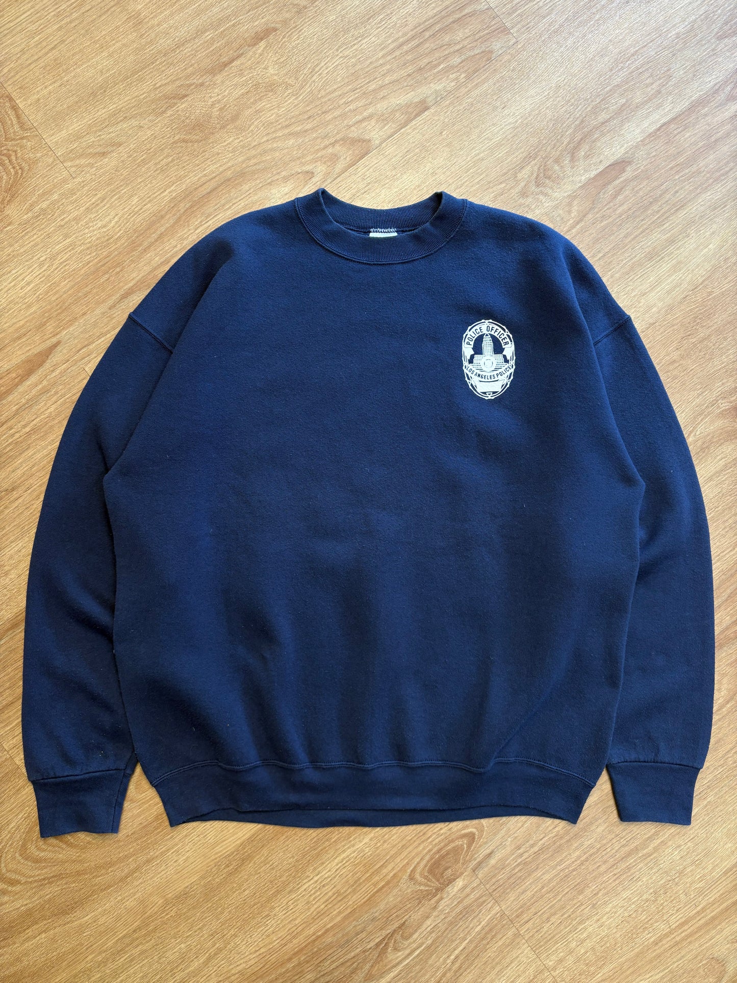 Vintage LA Police FOTL Navy Graphic Sweatshirt (XL)