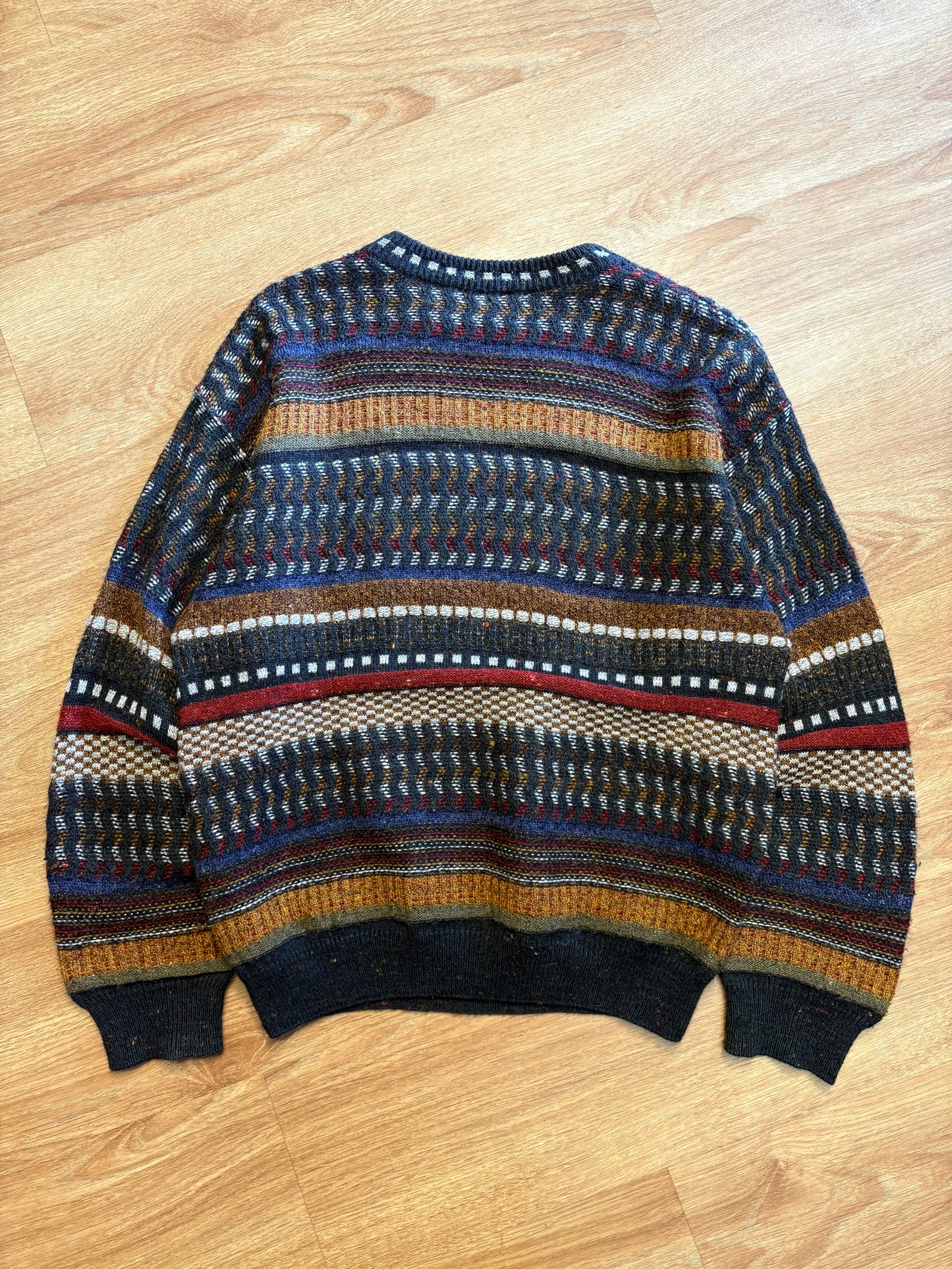 Vintage Marina Wool 90s Coogi Style Knit Jumper (M)