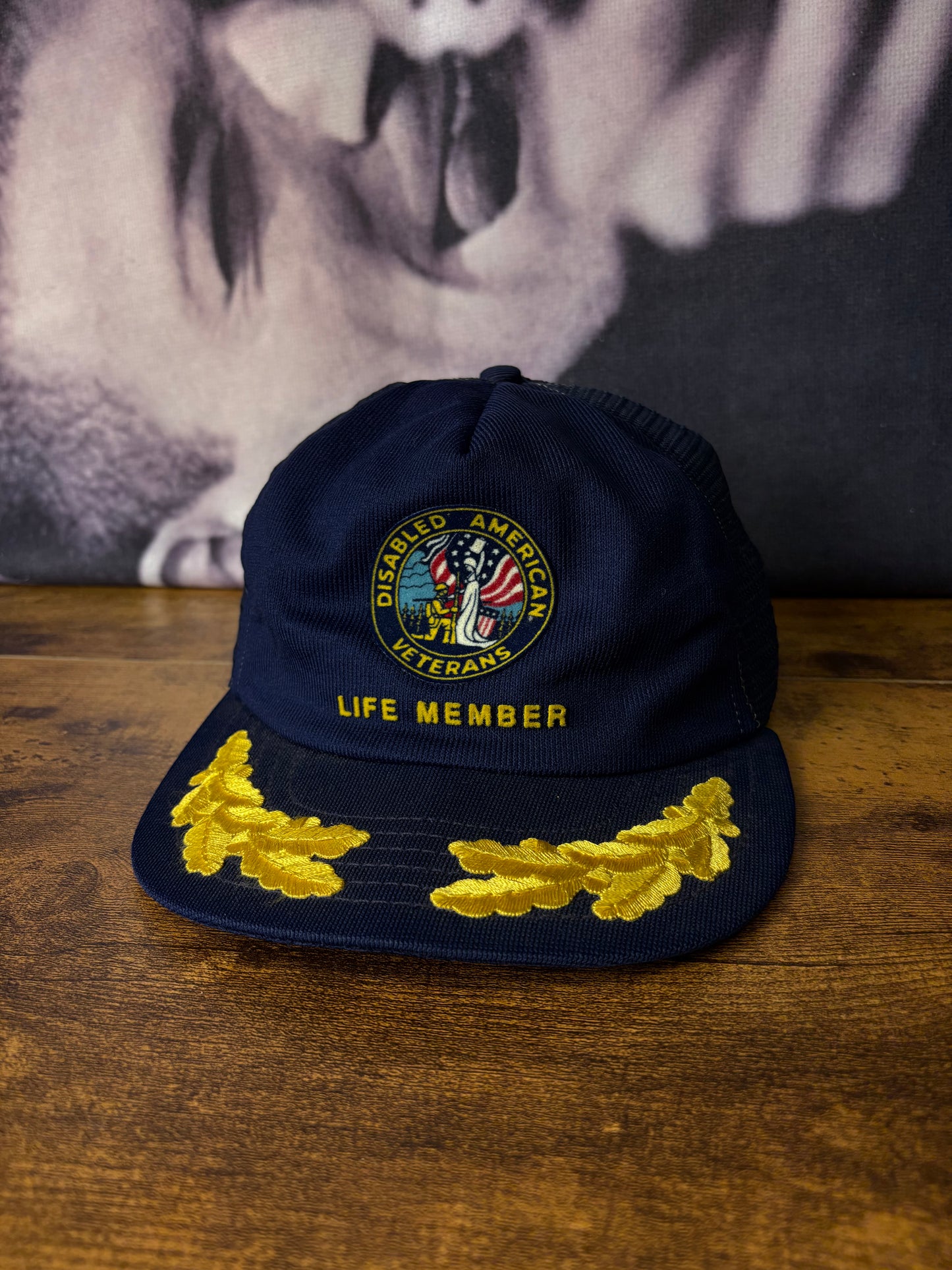 Vintage US Veterans Navy Trucker Hat