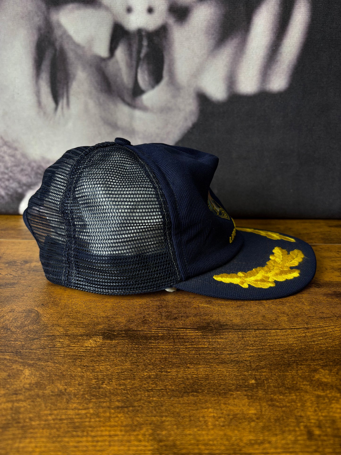 Vintage US Veterans Navy Trucker Hat